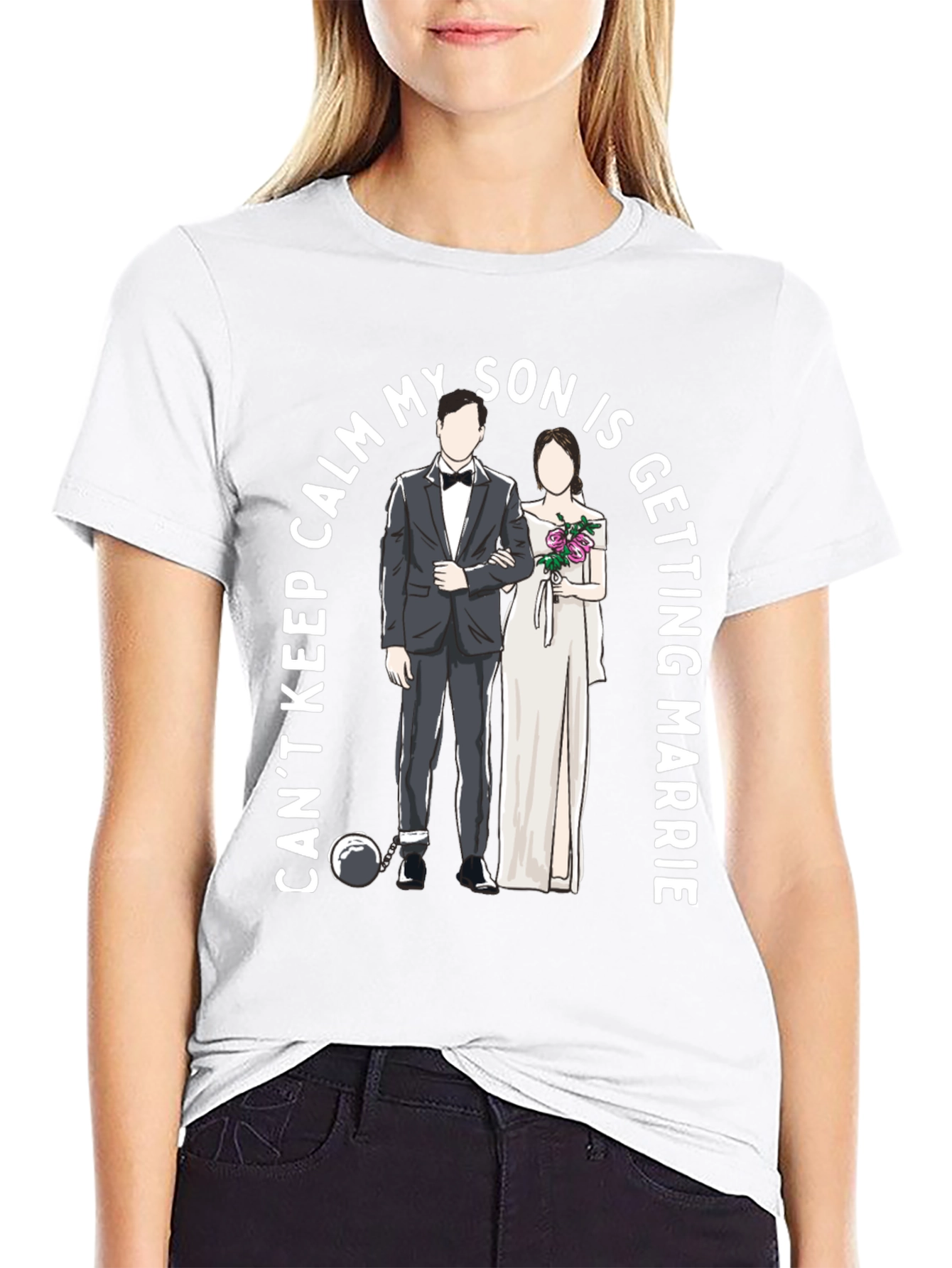 Cant Keep Calm Son Wedding T-Shirt