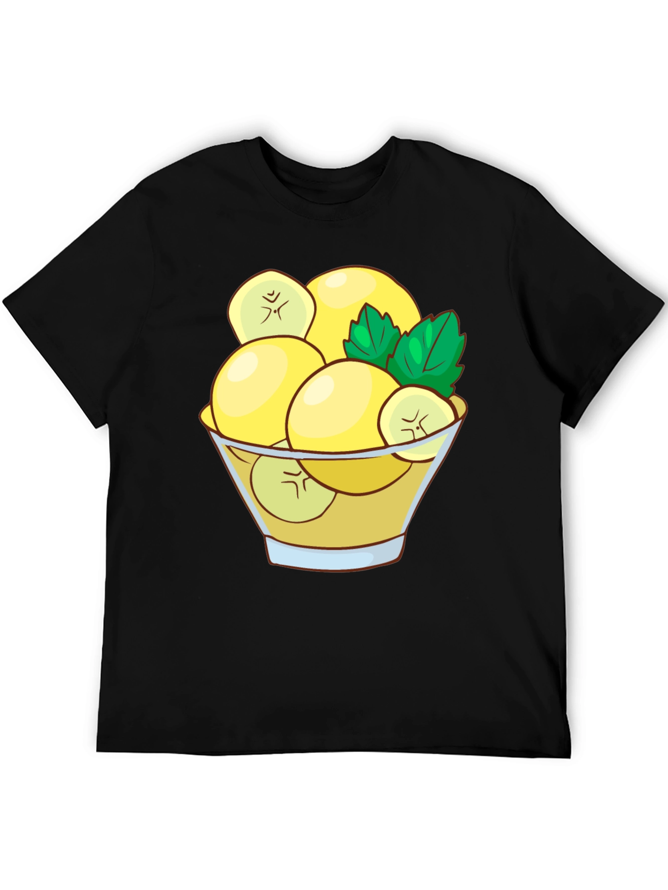 Fruit Salad Tee - Black Graphic T-Shirt