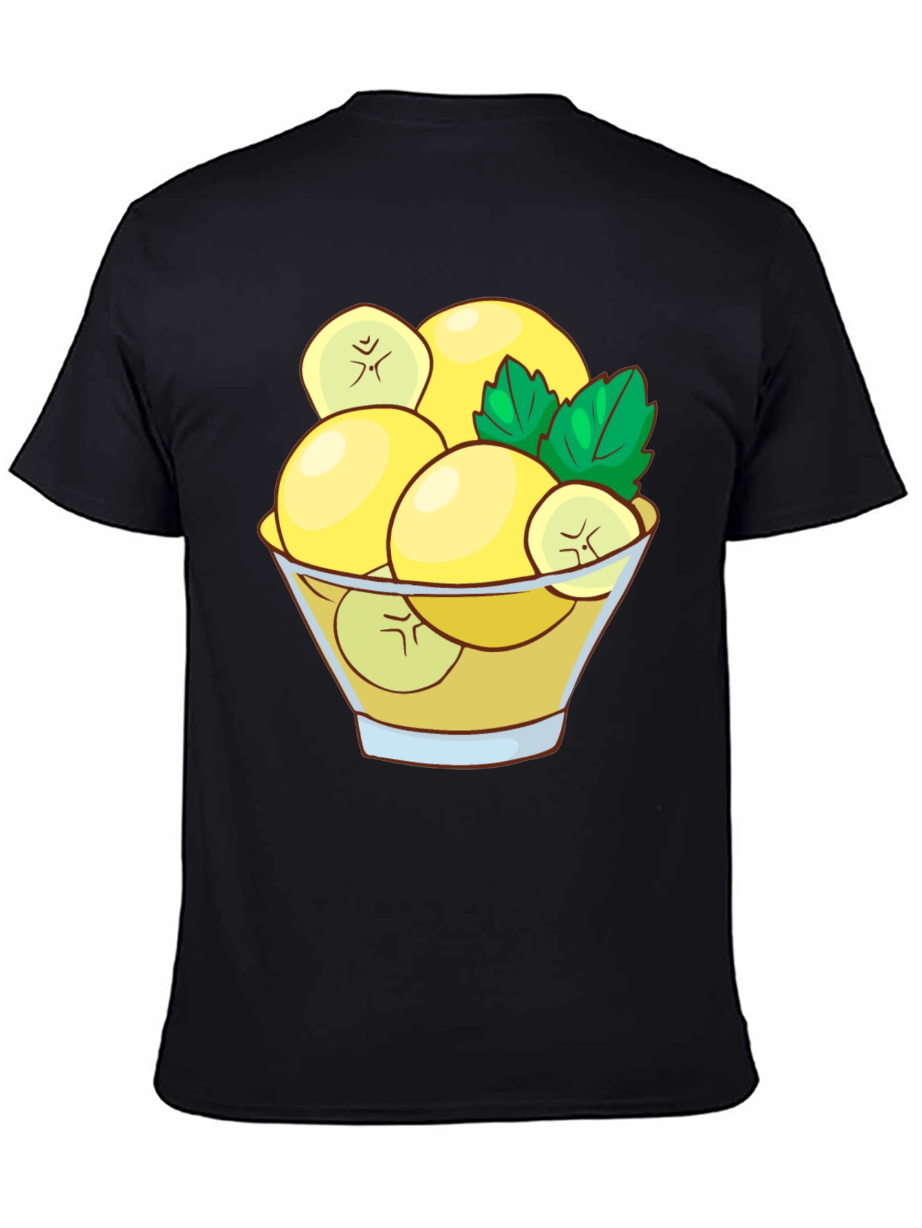 Fruit Salad Tee - Black Graphic T-Shirt