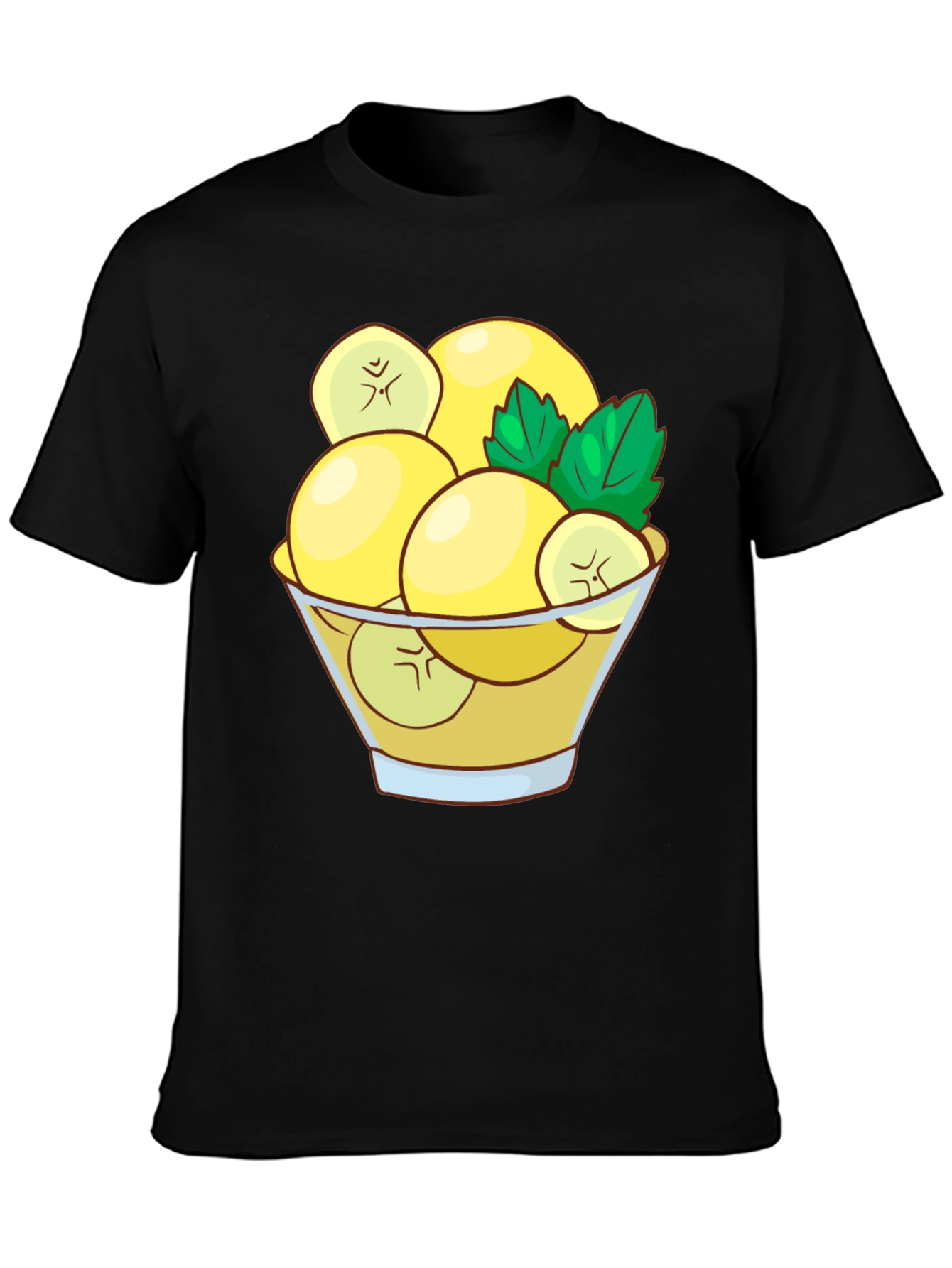 Fruit Salad Tee - Black Graphic T-Shirt