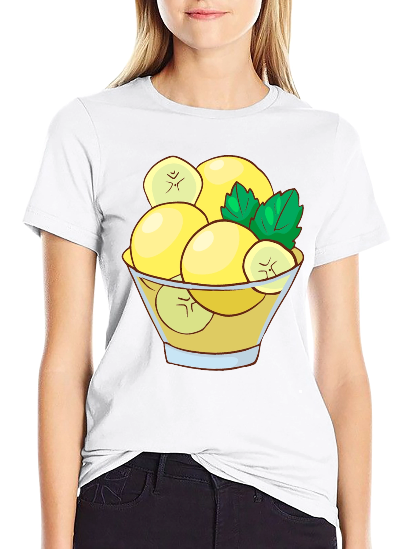 Fruit Salad Tee - Black Graphic T-Shirt