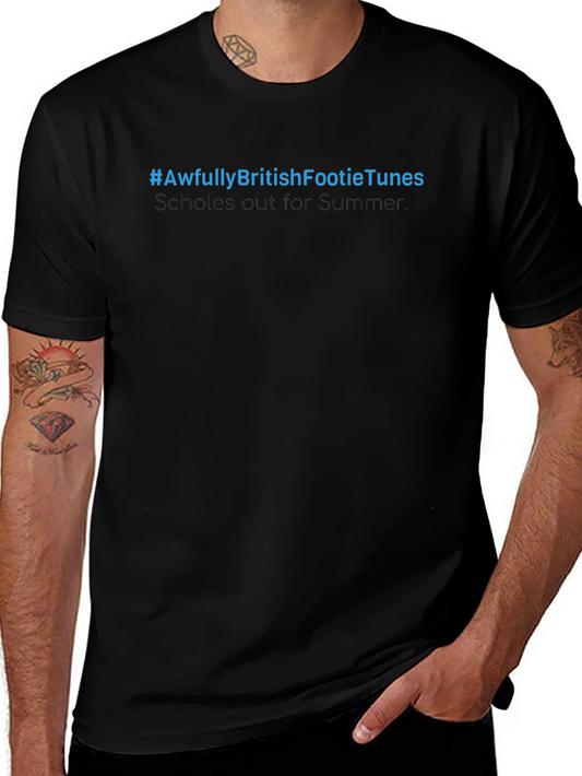 Awfully British Footie Tunes Graphic Tee