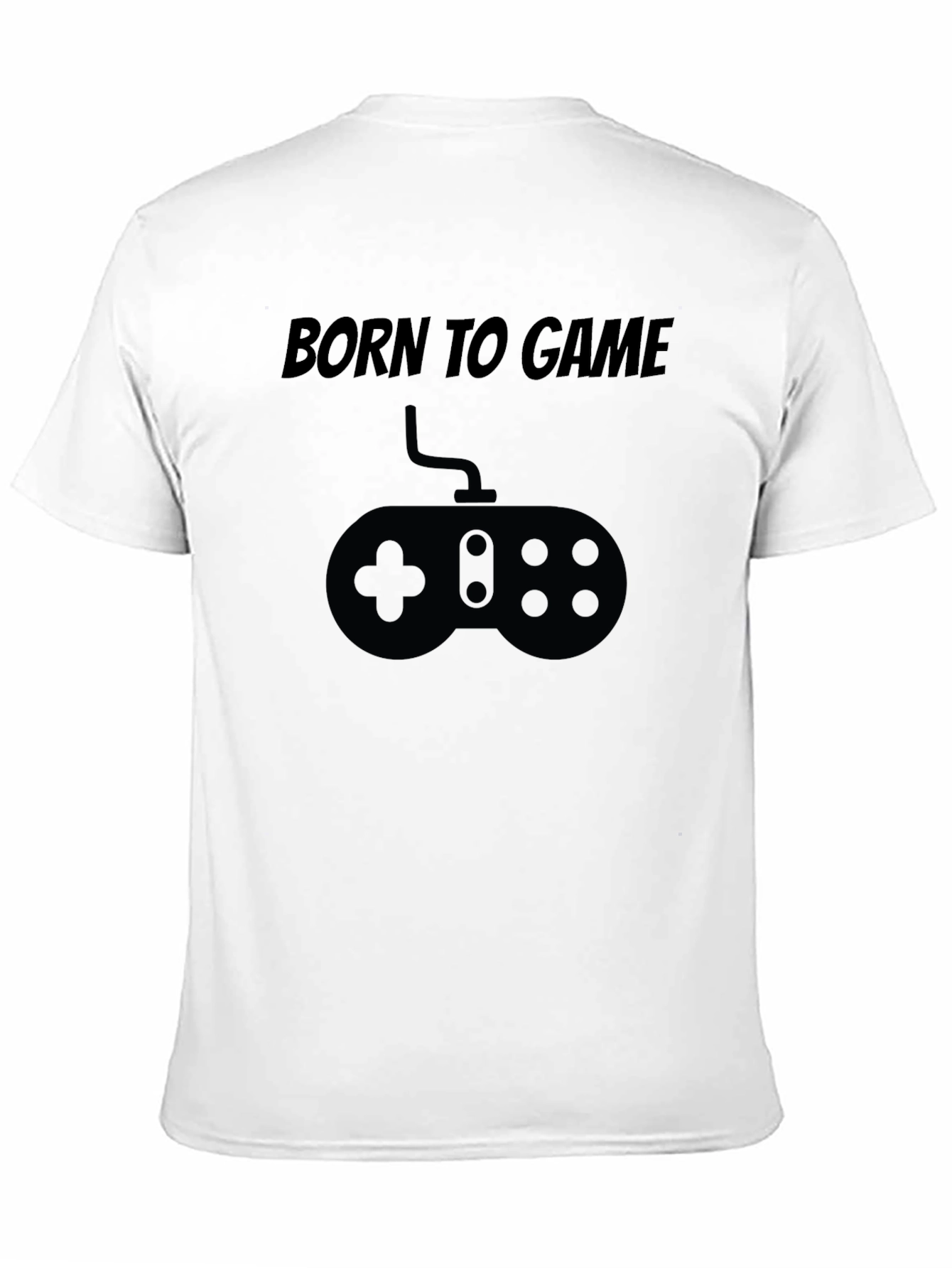 Born to Game T-Shirt - Gamer Controller Design