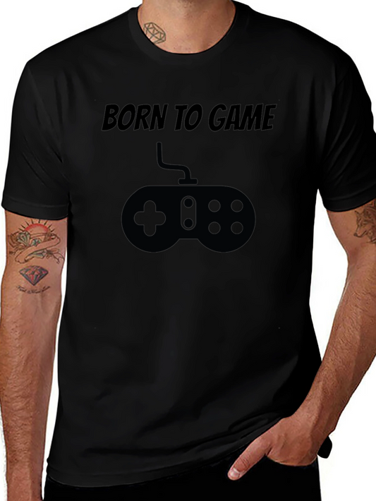 Born to Game T-Shirt - Gamer Controller Design