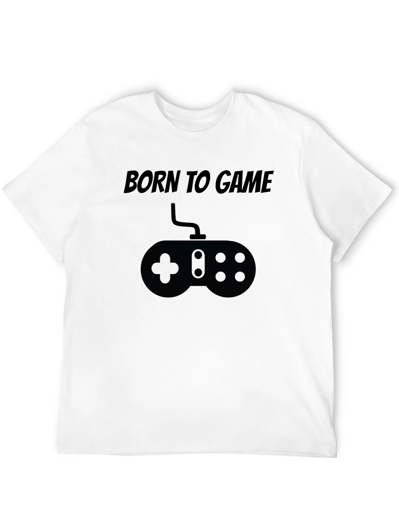 Born to Game T-Shirt - Gamer Controller Design