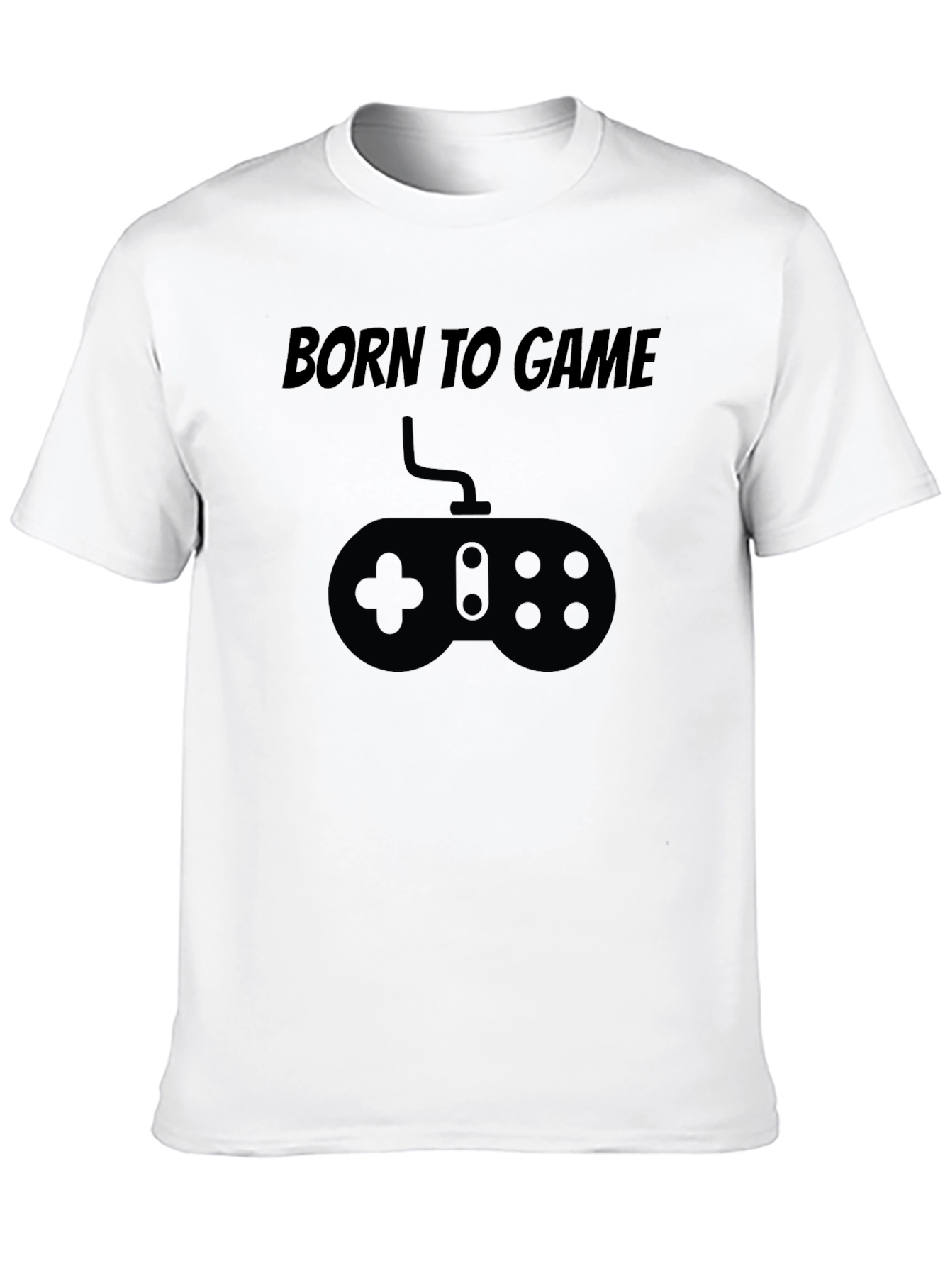 Born to Game T-Shirt - Gamer Controller Design