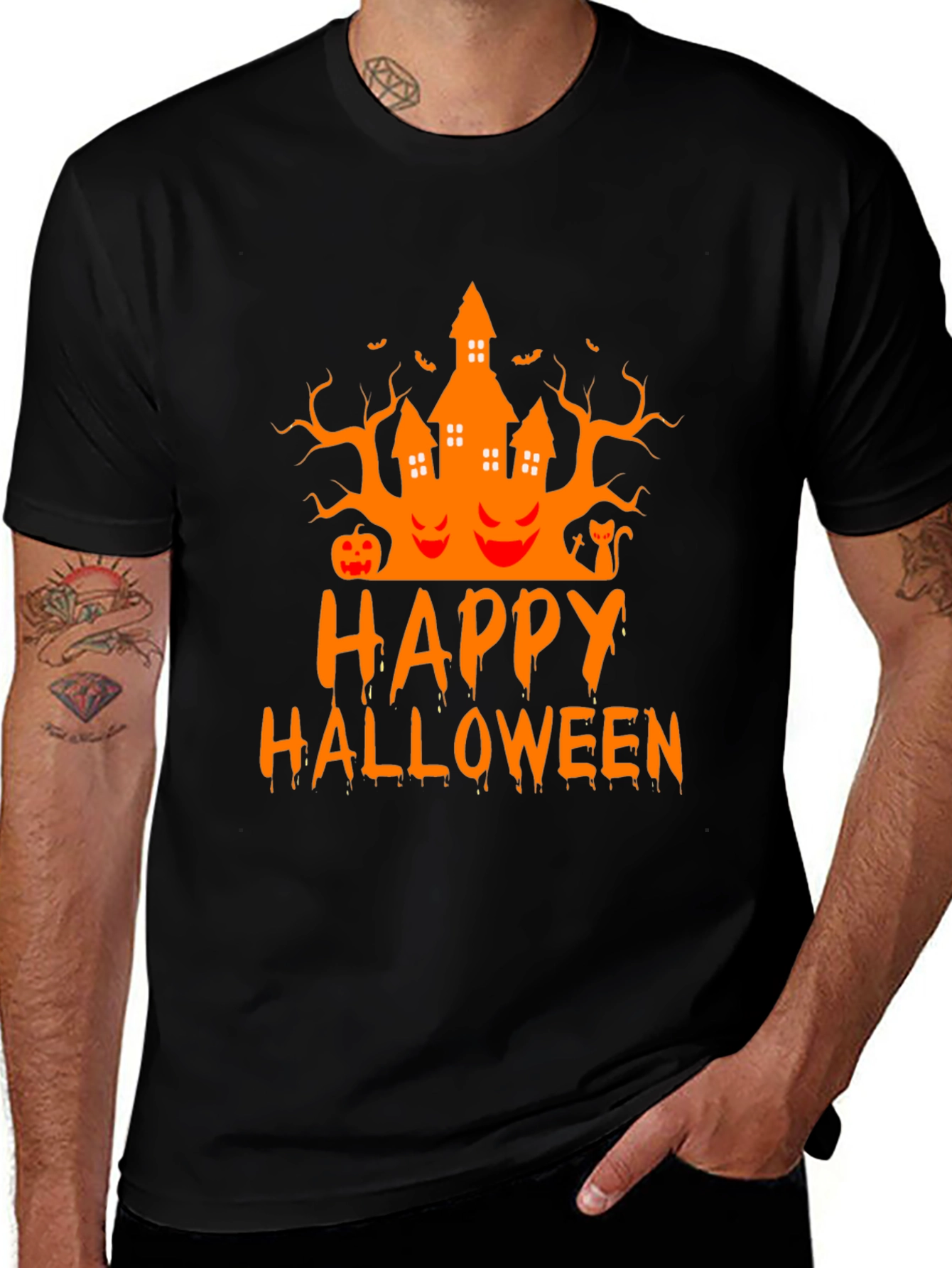 Happy Halloween T-Shirt - Spooky Season Tee