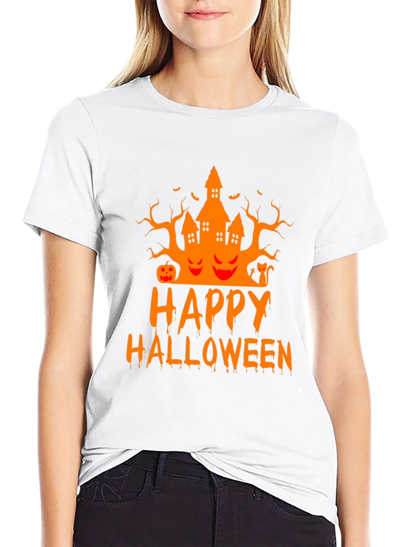 Happy Halloween T-Shirt - Spooky Season Tee