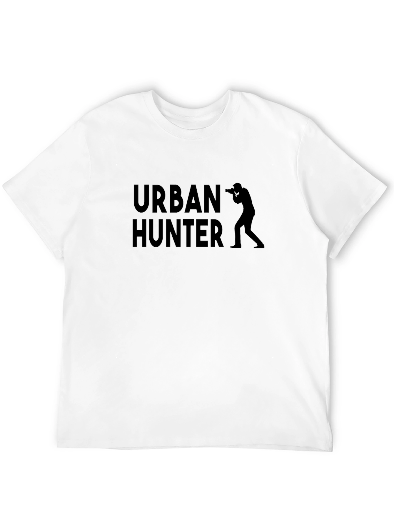 Urban Hunter Black Graphic T-Shirt