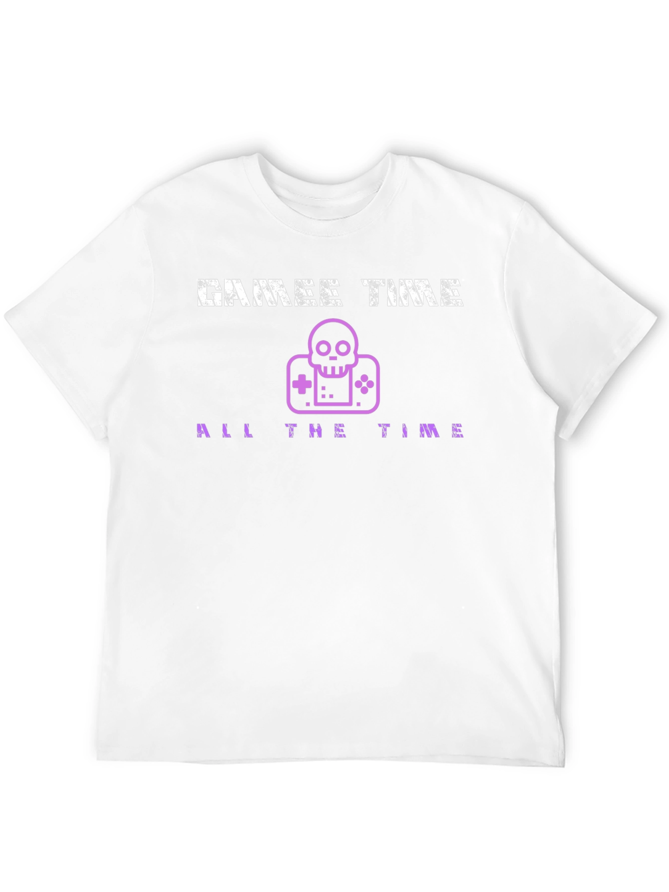 Games Time All The Time Black T-Shirt