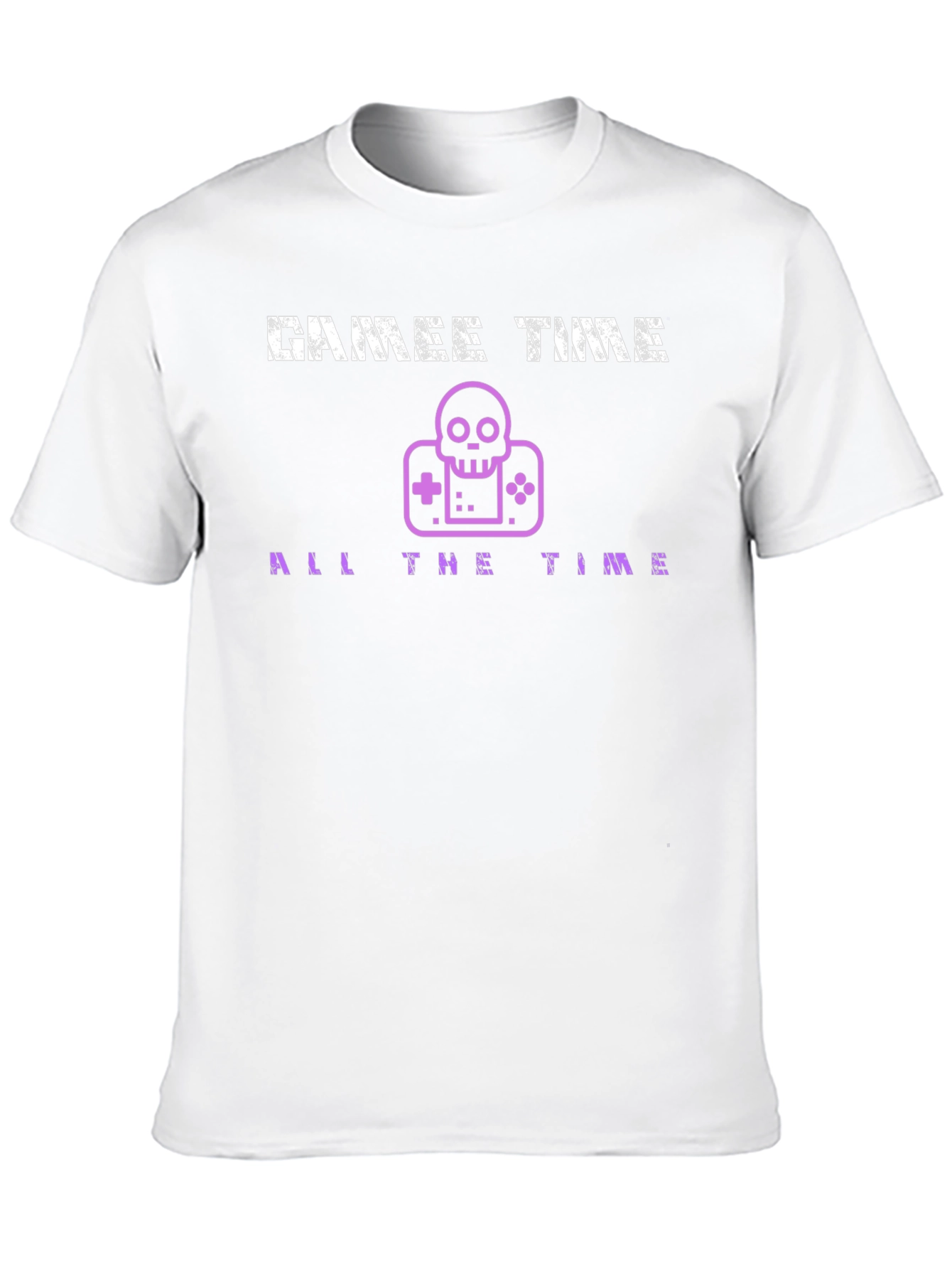 Games Time All The Time Black T-Shirt