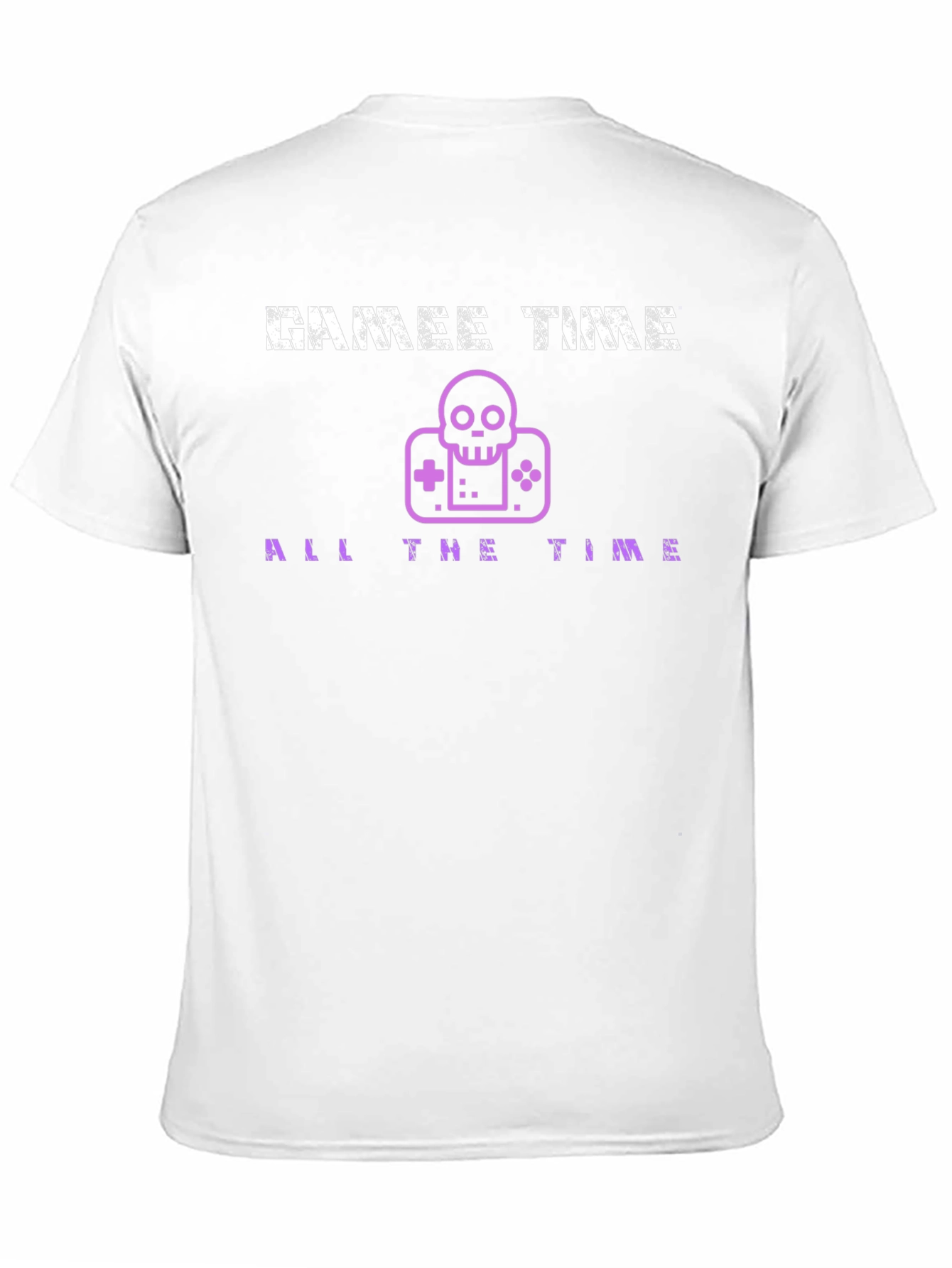 Games Time All The Time Black T-Shirt