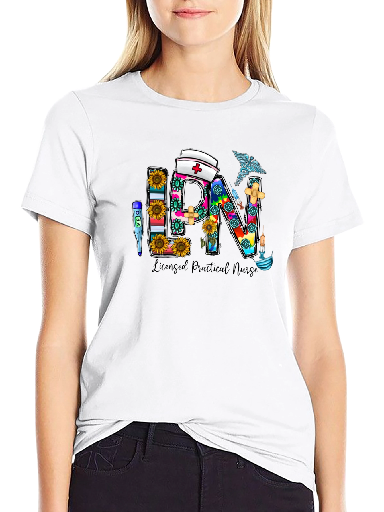 LPN Graphic T-Shirt - Licensed Practical Nurse Apparel
