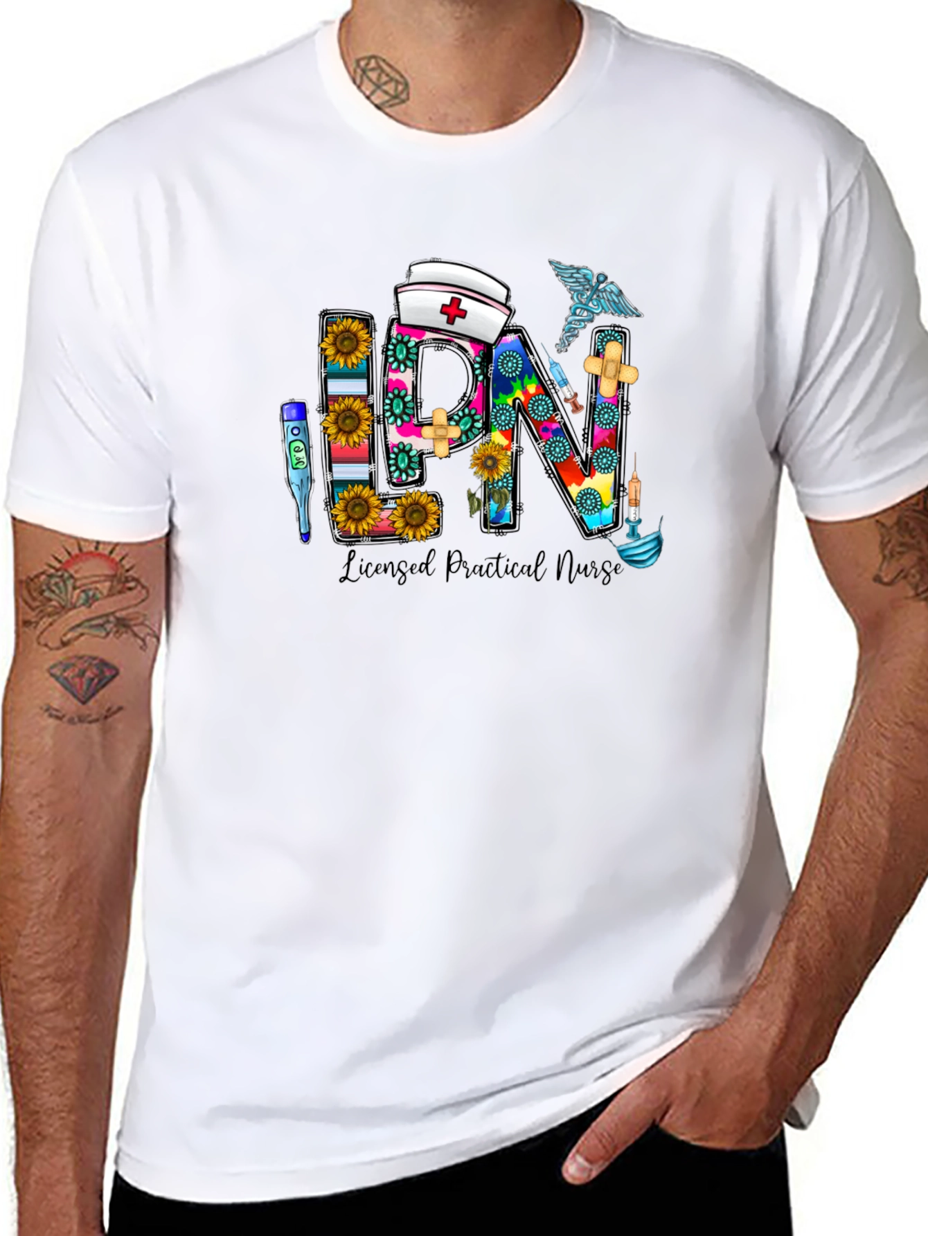 LPN Graphic T-Shirt - Licensed Practical Nurse Apparel