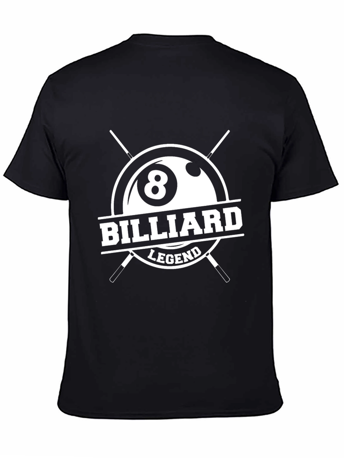 Billiard Legend T-Shirt - 8 Ball Design