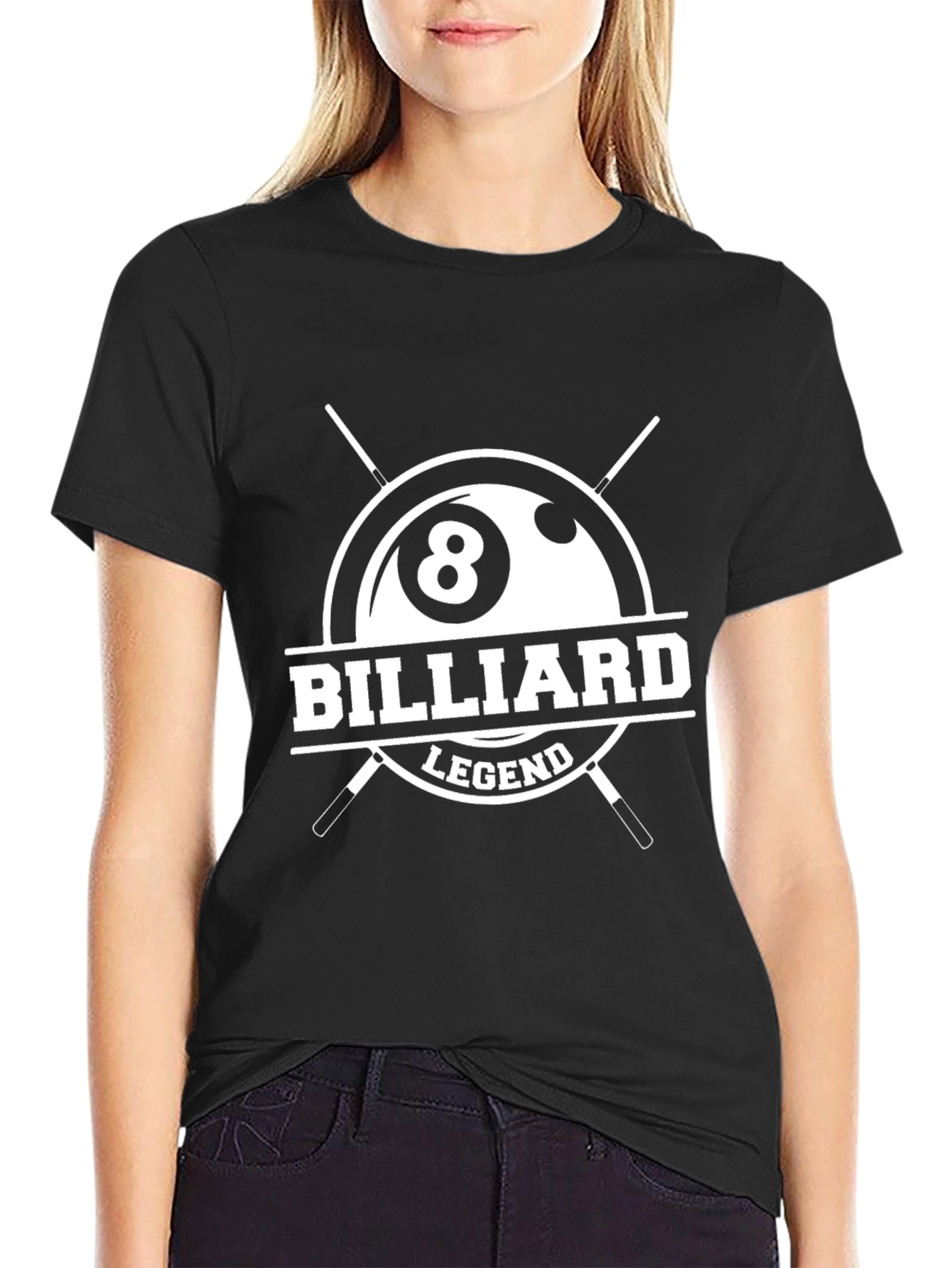 Billiard Legend T-Shirt - 8 Ball Design