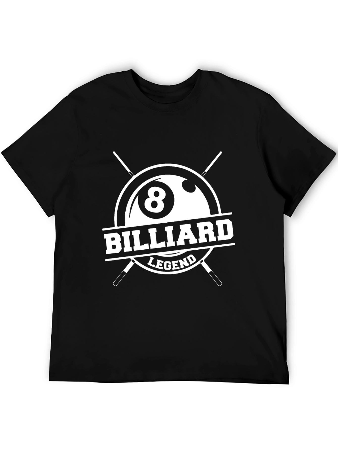 Billiard Legend T-Shirt - 8 Ball Design