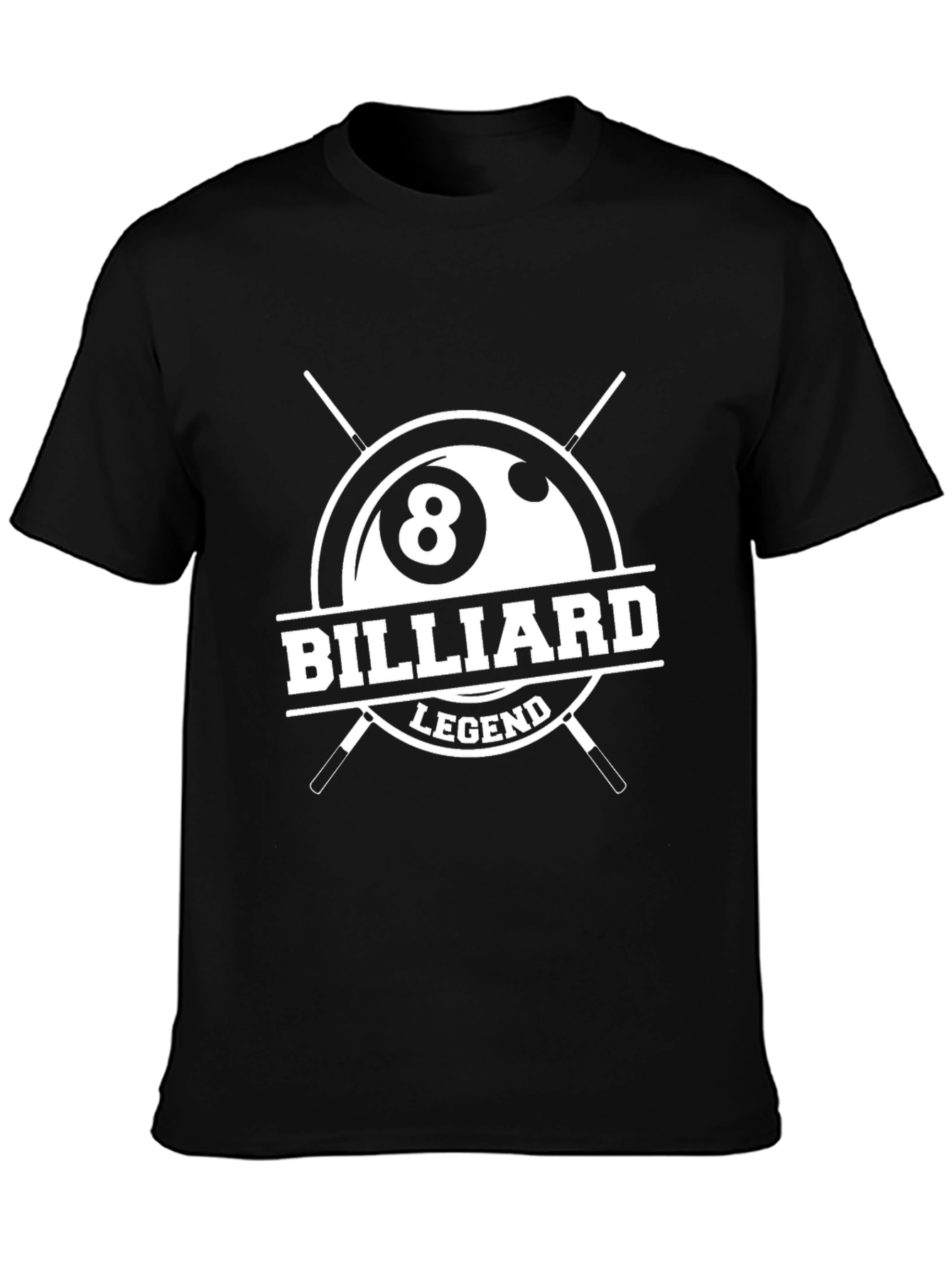 Billiard Legend T-Shirt - 8 Ball Design