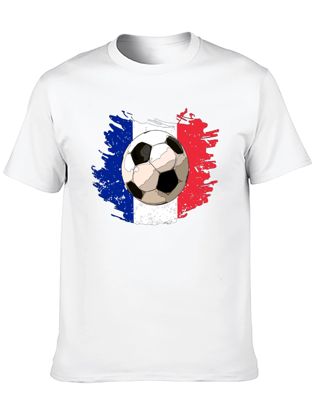 France Soccer T-Shirt - French Flag Football Tee