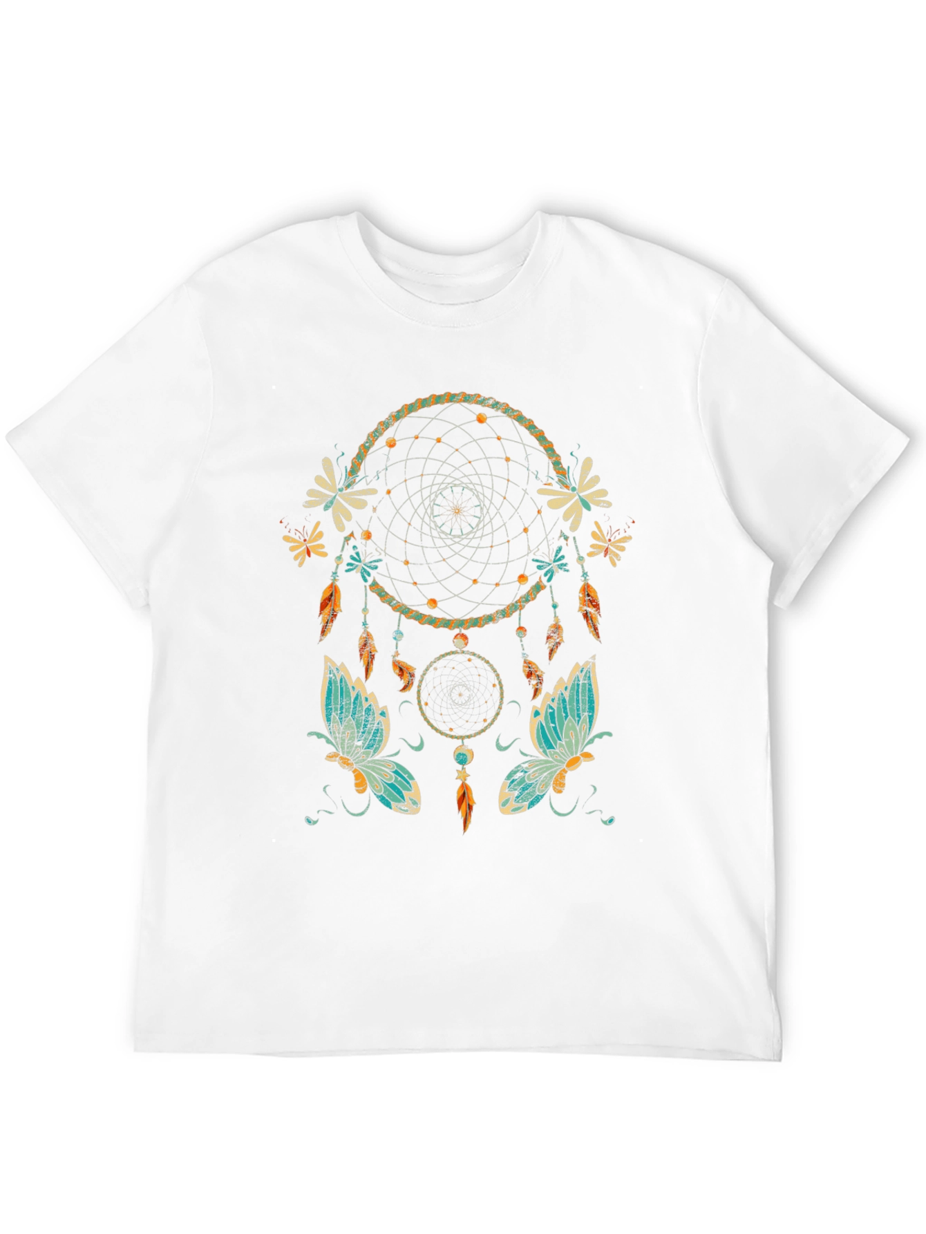 Dreamcatcher Butterfly Graphic T-Shirt
