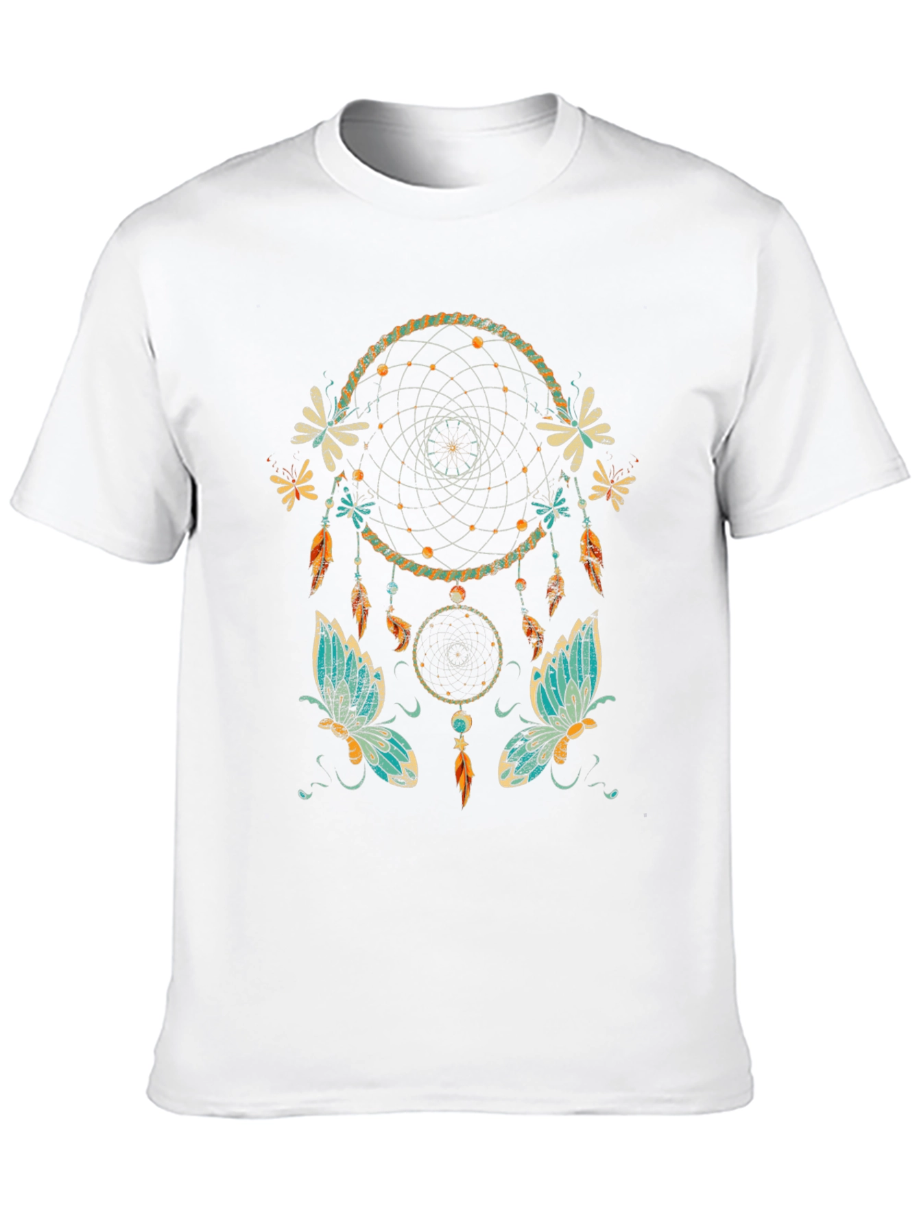 Dreamcatcher Butterfly Graphic T-Shirt