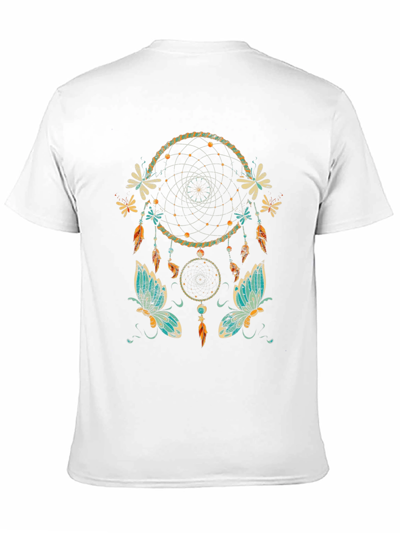 Dreamcatcher Butterfly Graphic T-Shirt