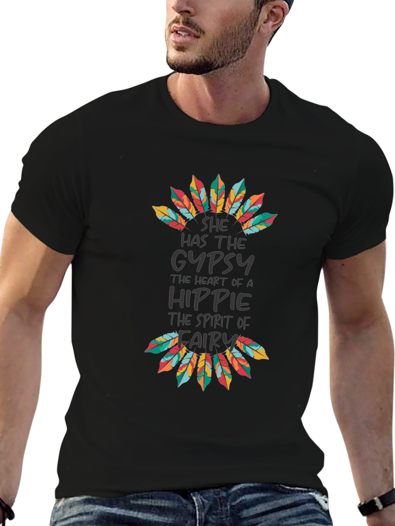 Gypsy Hippie Fairy Graphic Tee
