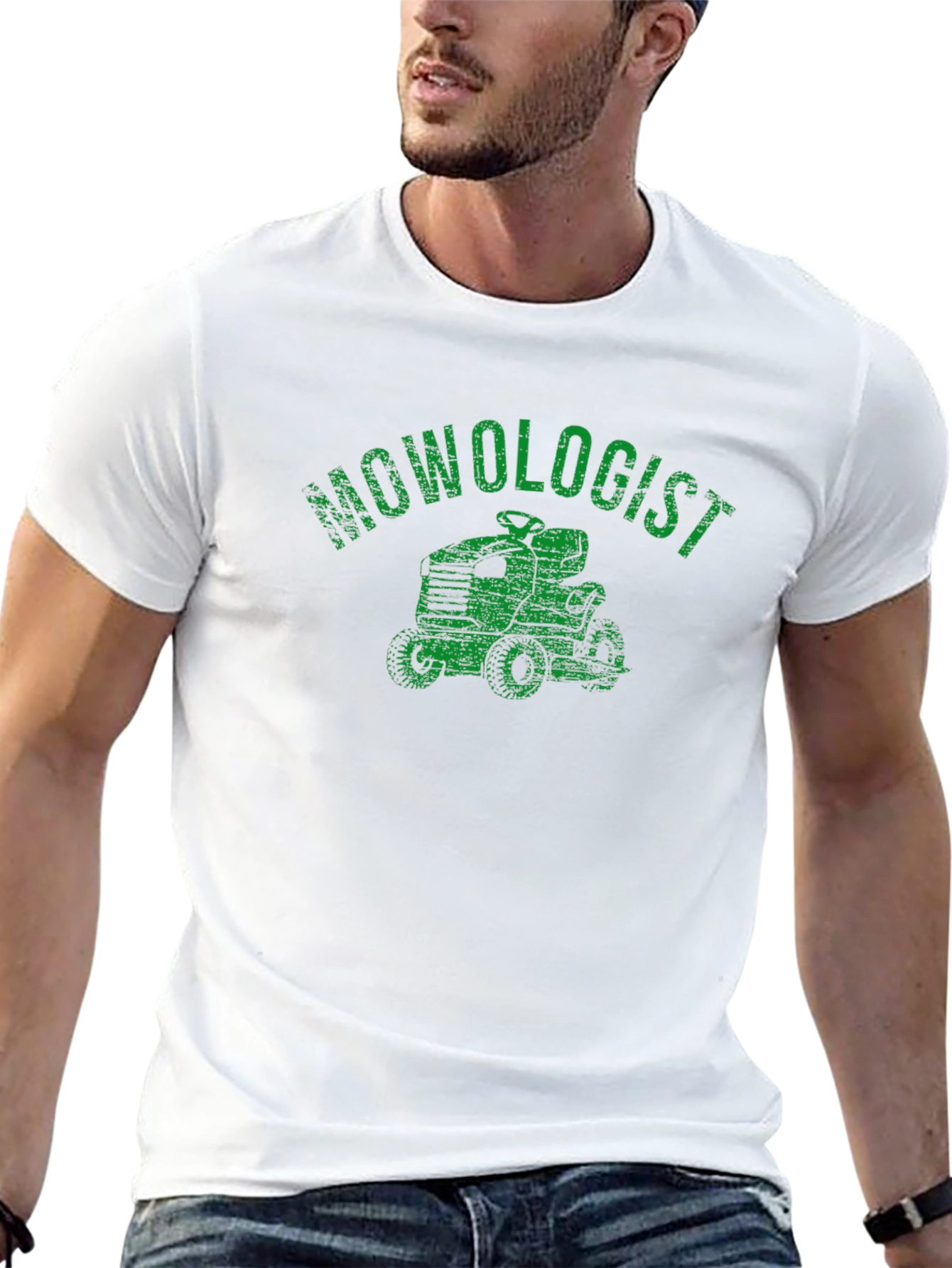 Mowologist Funny Lawn Mower T-Shirt