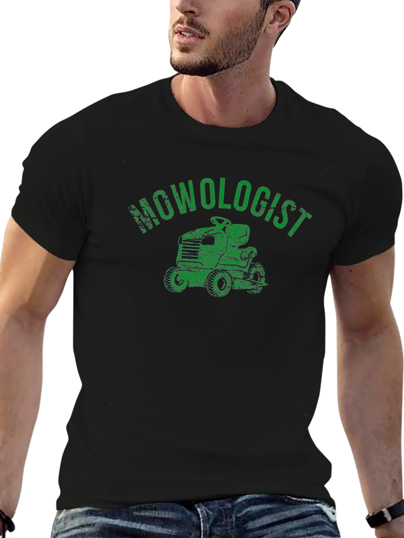 Mowologist Funny Lawn Mower T-Shirt