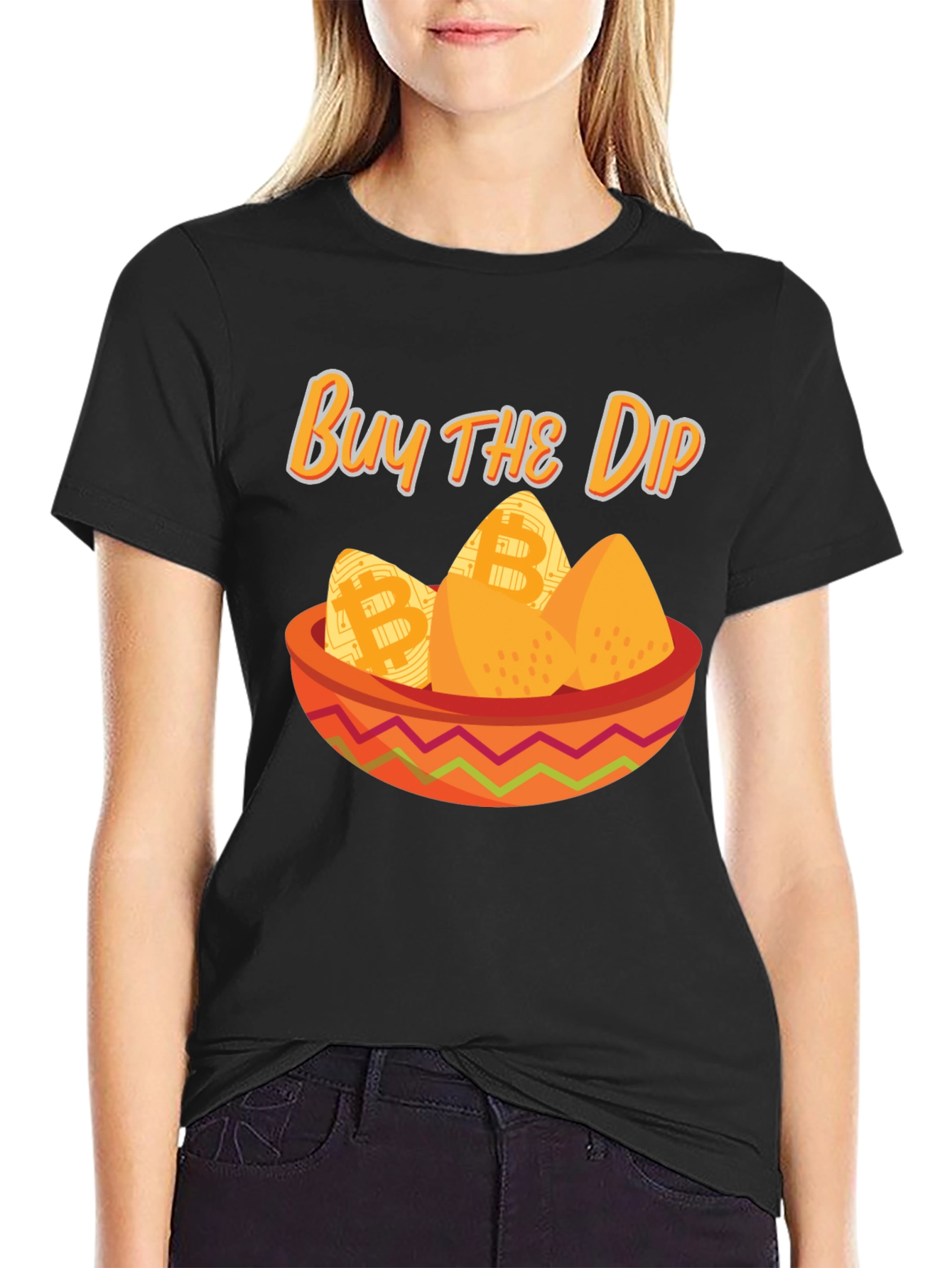 Buy the Dip Bitcoin Crypto T-Shirt