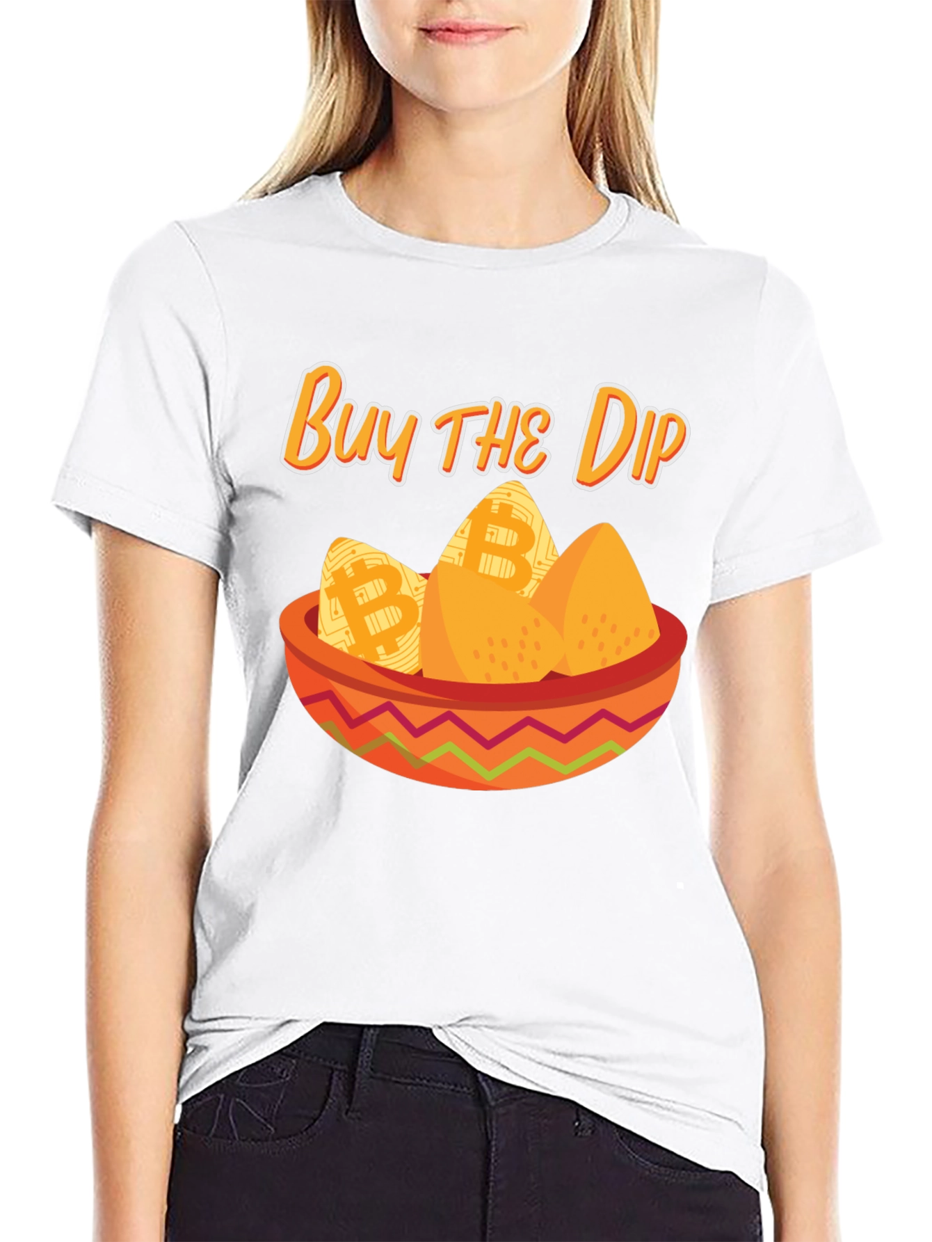 Buy the Dip Bitcoin Crypto T-Shirt