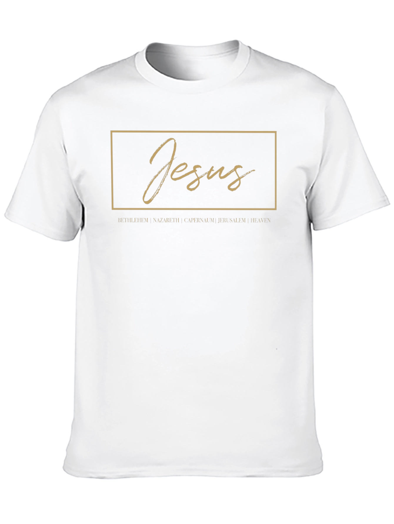 Jesus Graphic T-Shirt - Black