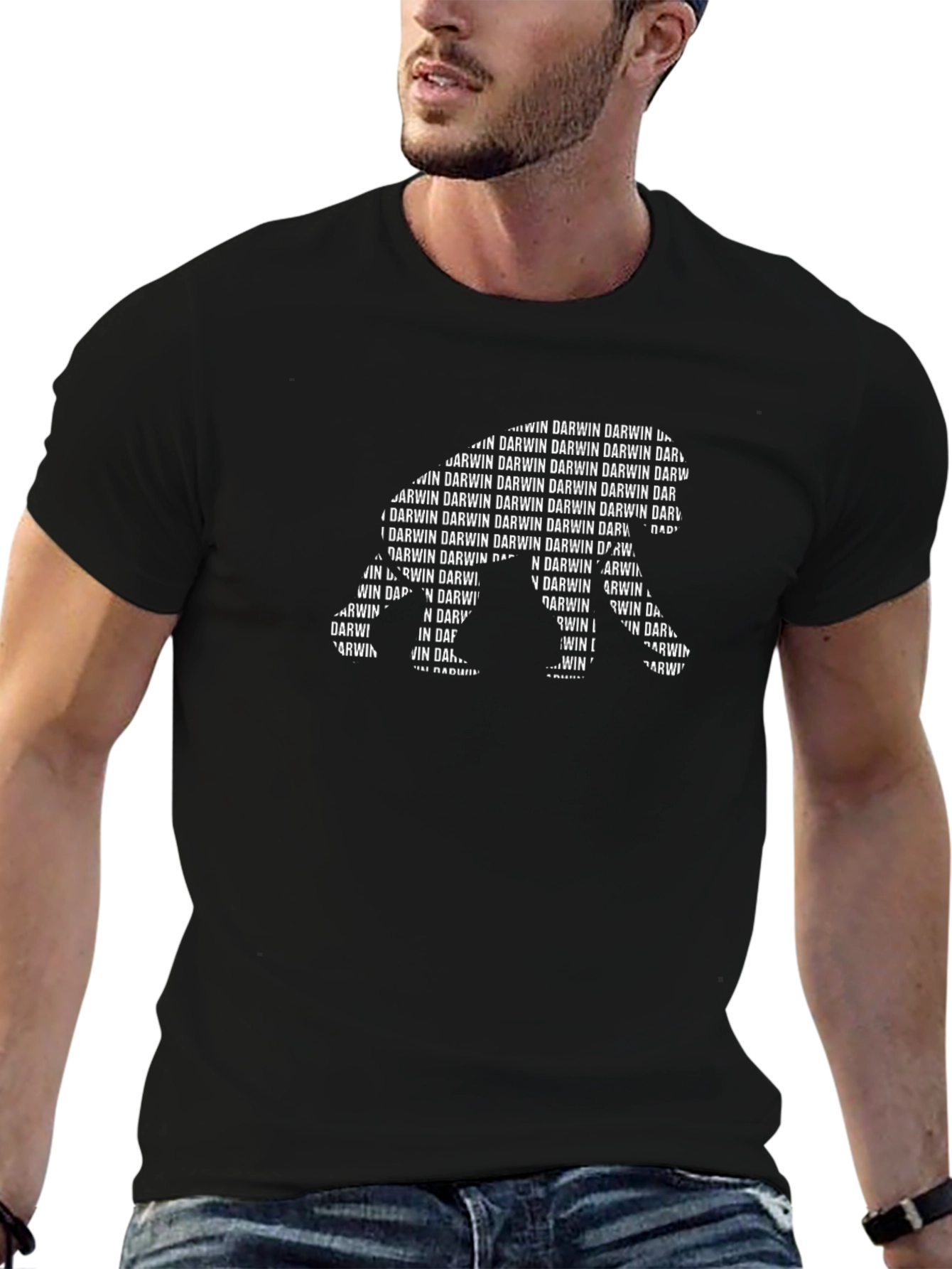 Darwin Bear Graphic Tee - Stylish & Unique!