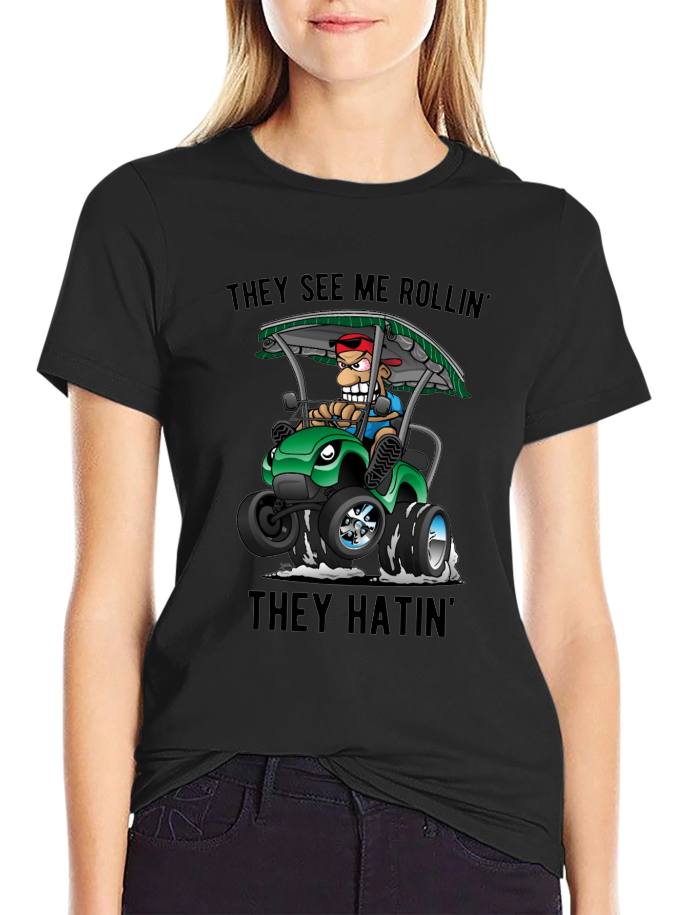 They See Me Rollin Graphic Tee