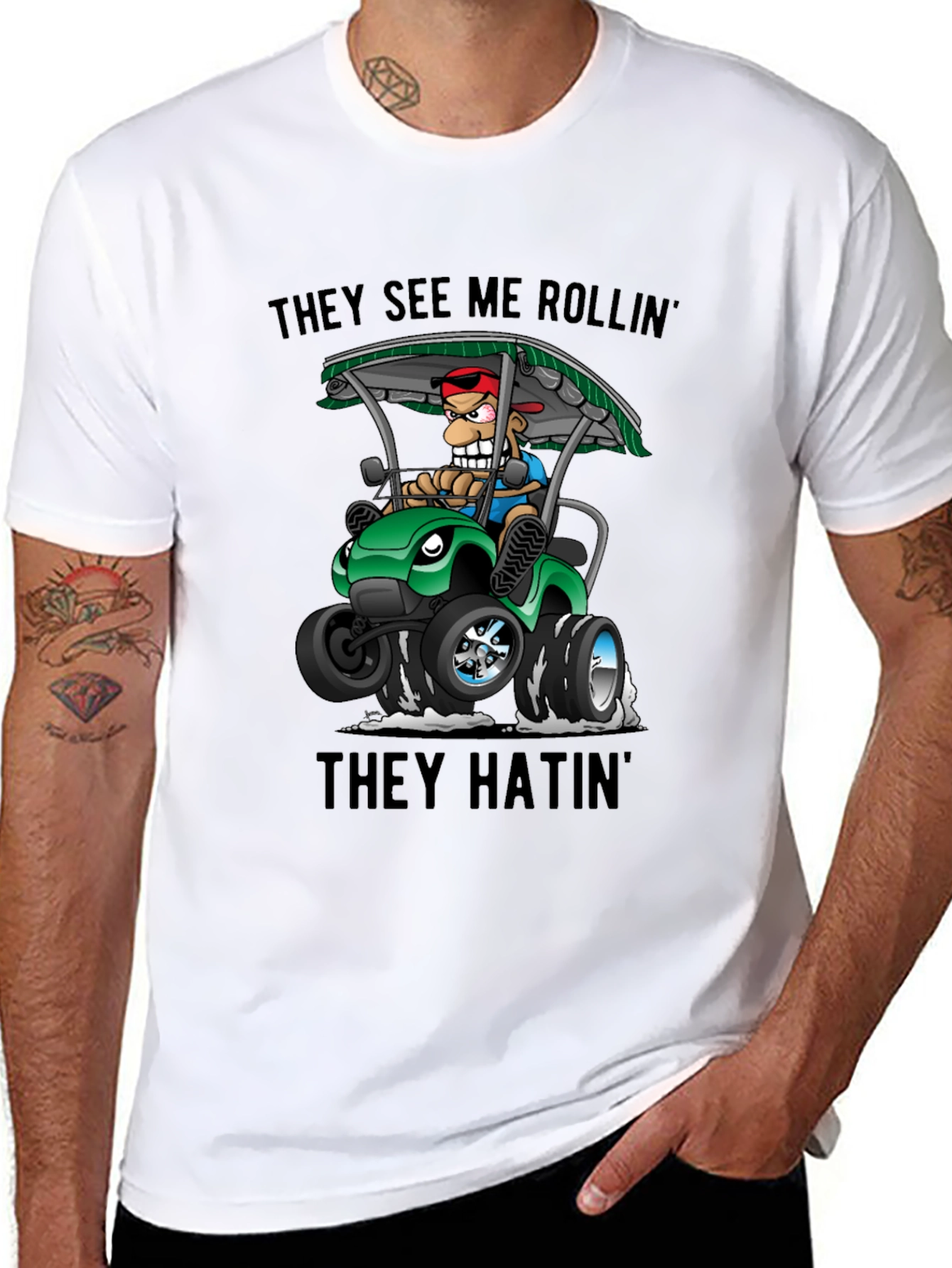 They See Me Rollin Graphic Tee