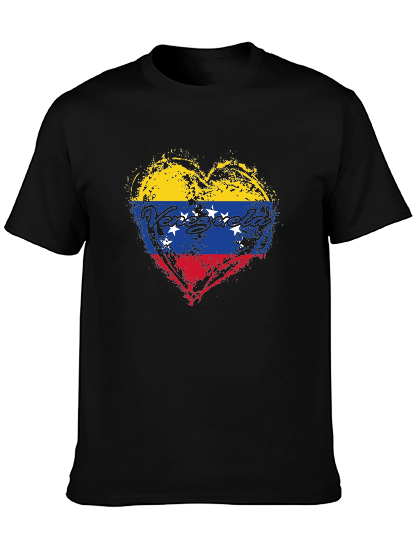 Venezuela Flag Heart T-Shirt