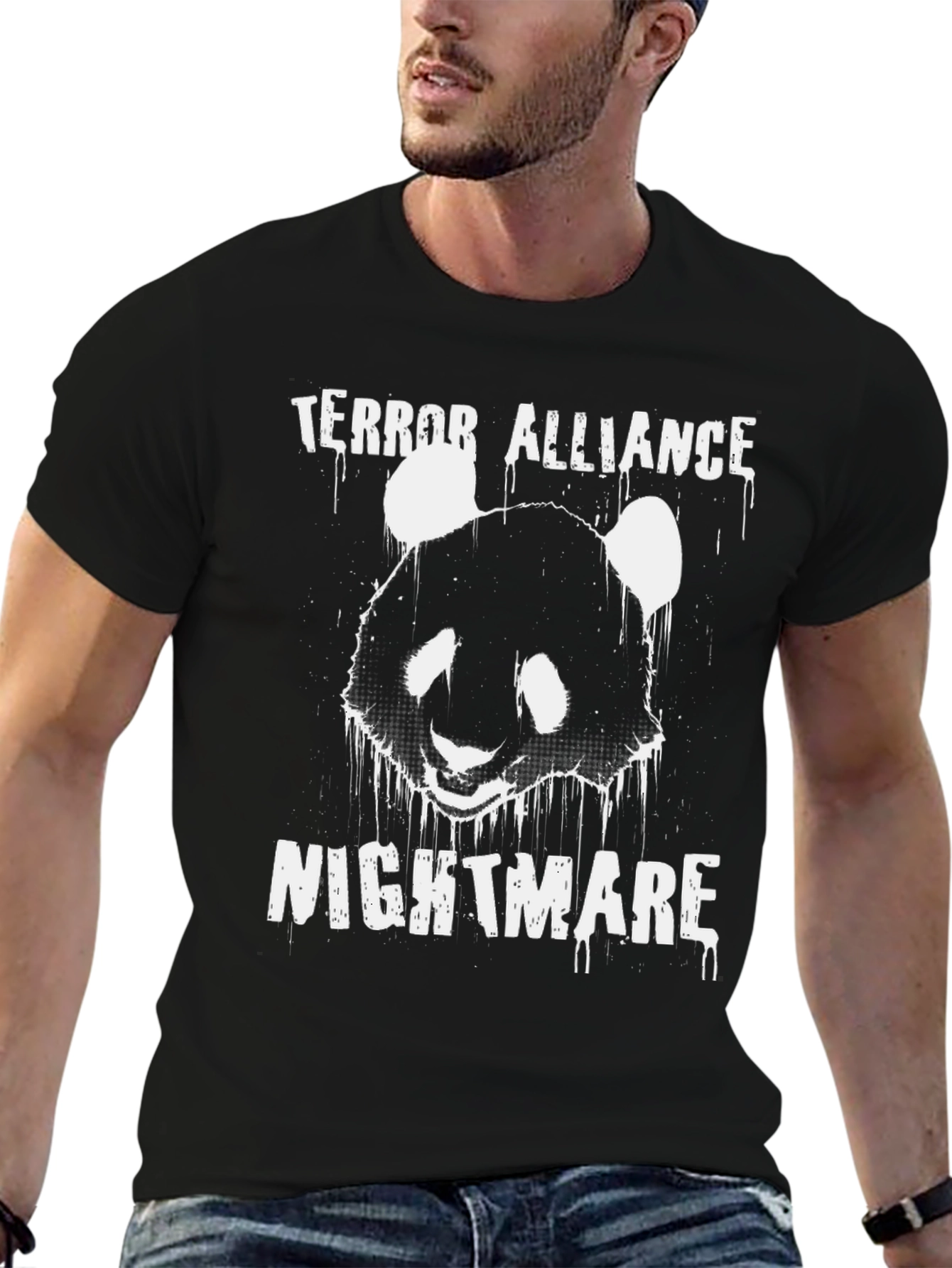 Terror Alliance Panda Nightmare Graphic Tee