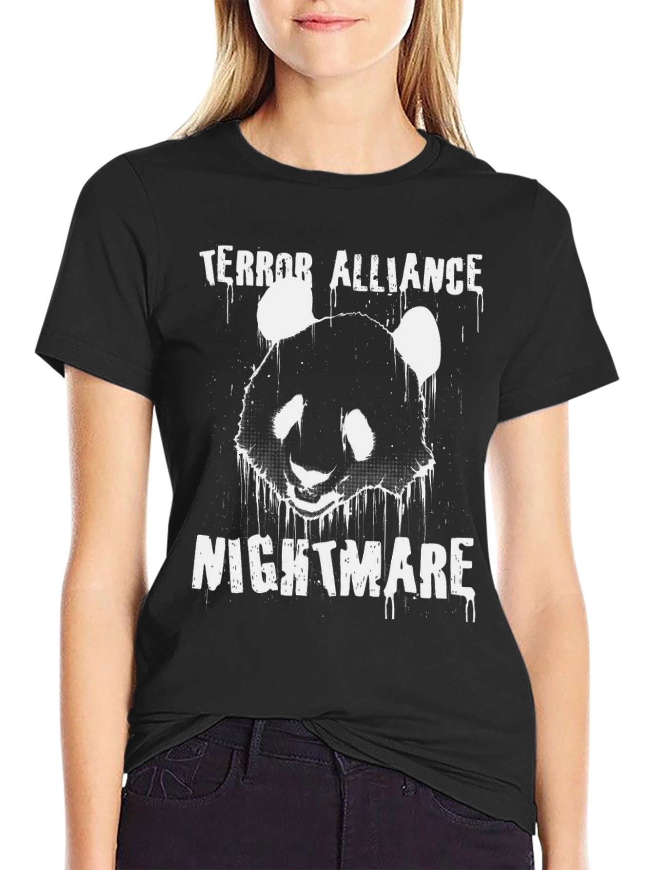 Terror Alliance Panda Nightmare Graphic Tee