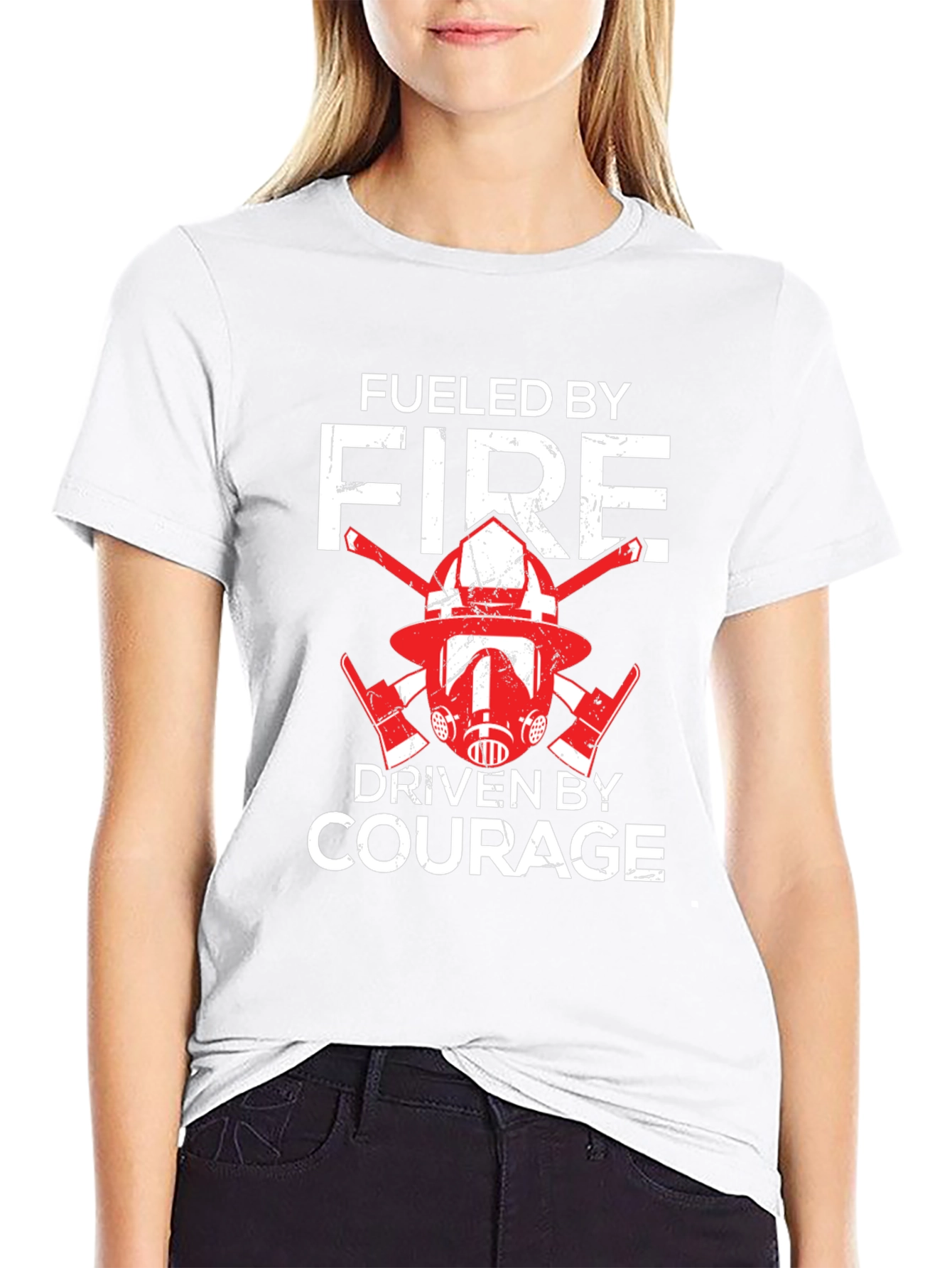 Fueled By Fire Driven By Courage T-Shirt