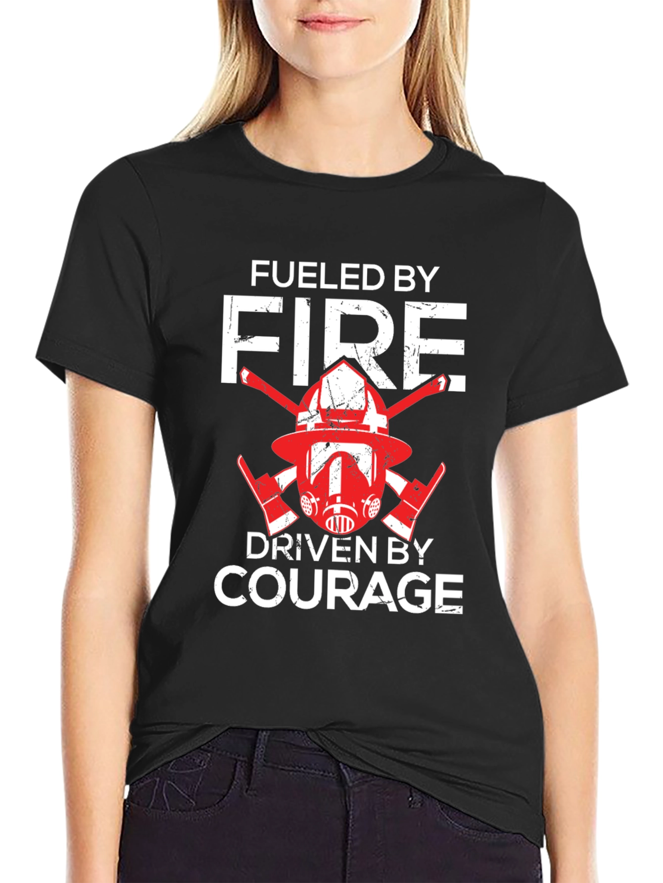 Fueled By Fire Driven By Courage T-Shirt