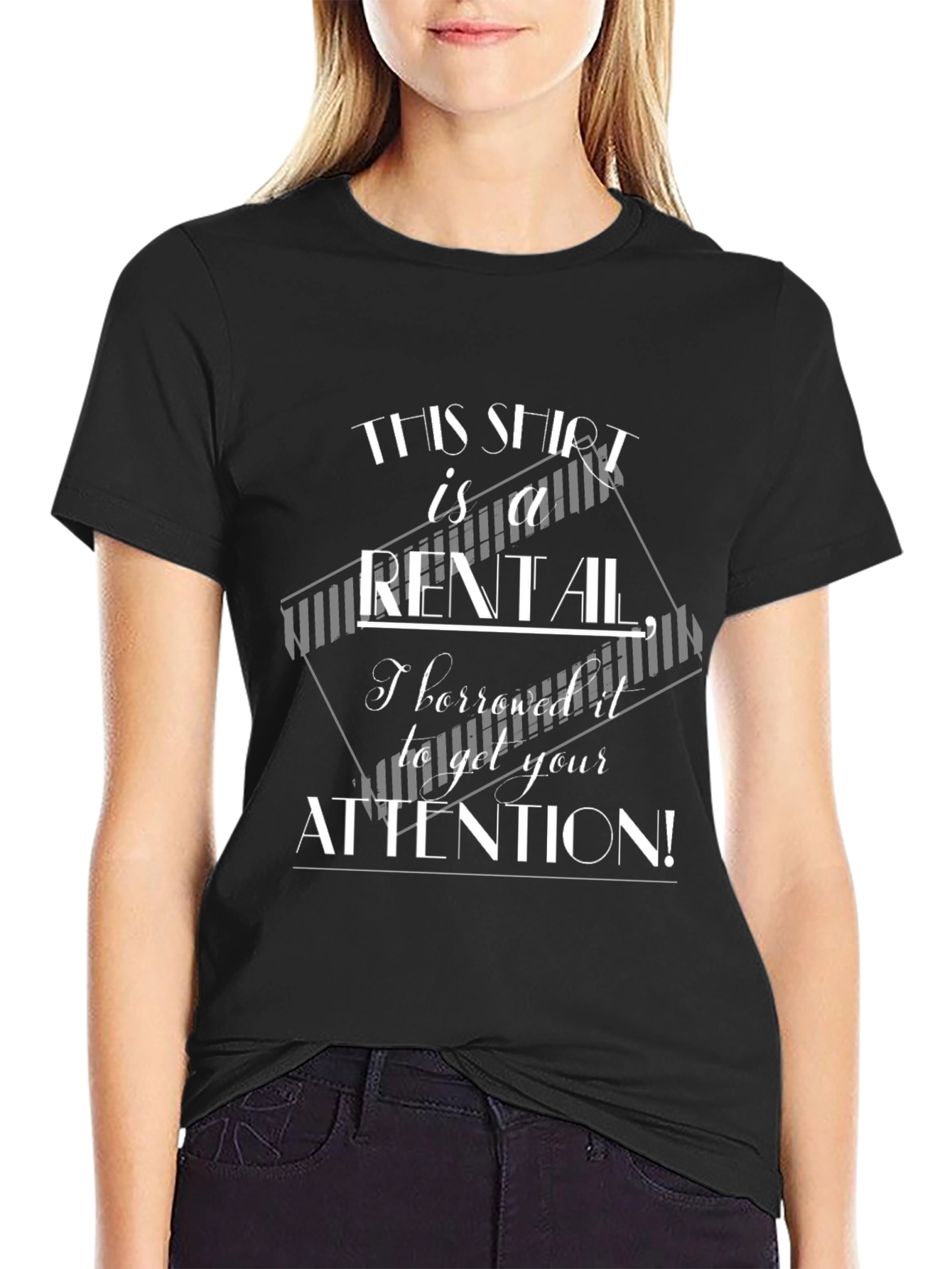 Funny Rental T-Shirt - Attention Grabbing Design