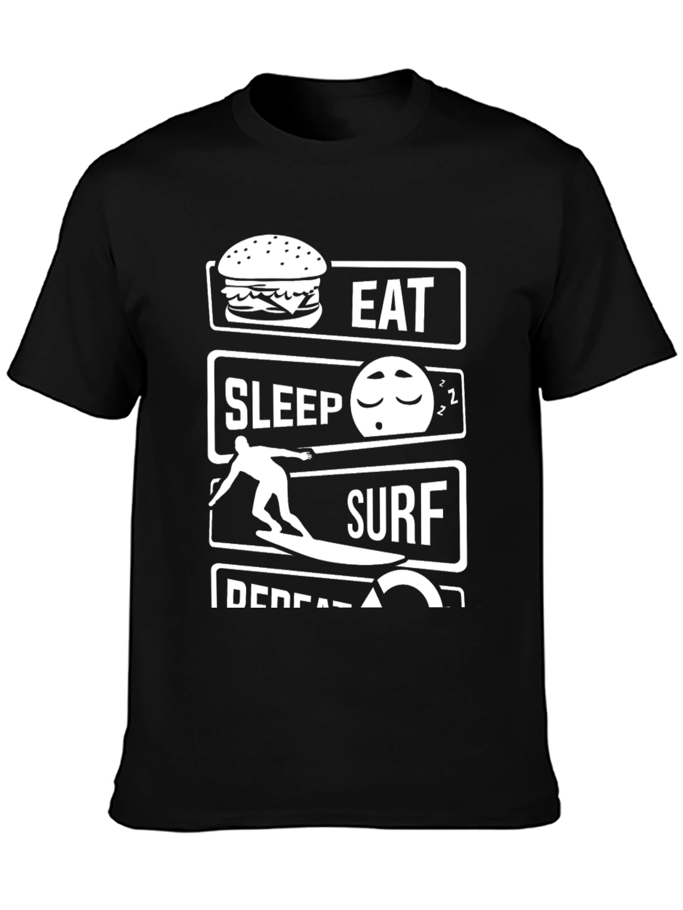 Eat Sleep Surf Repeat T-Shirt
