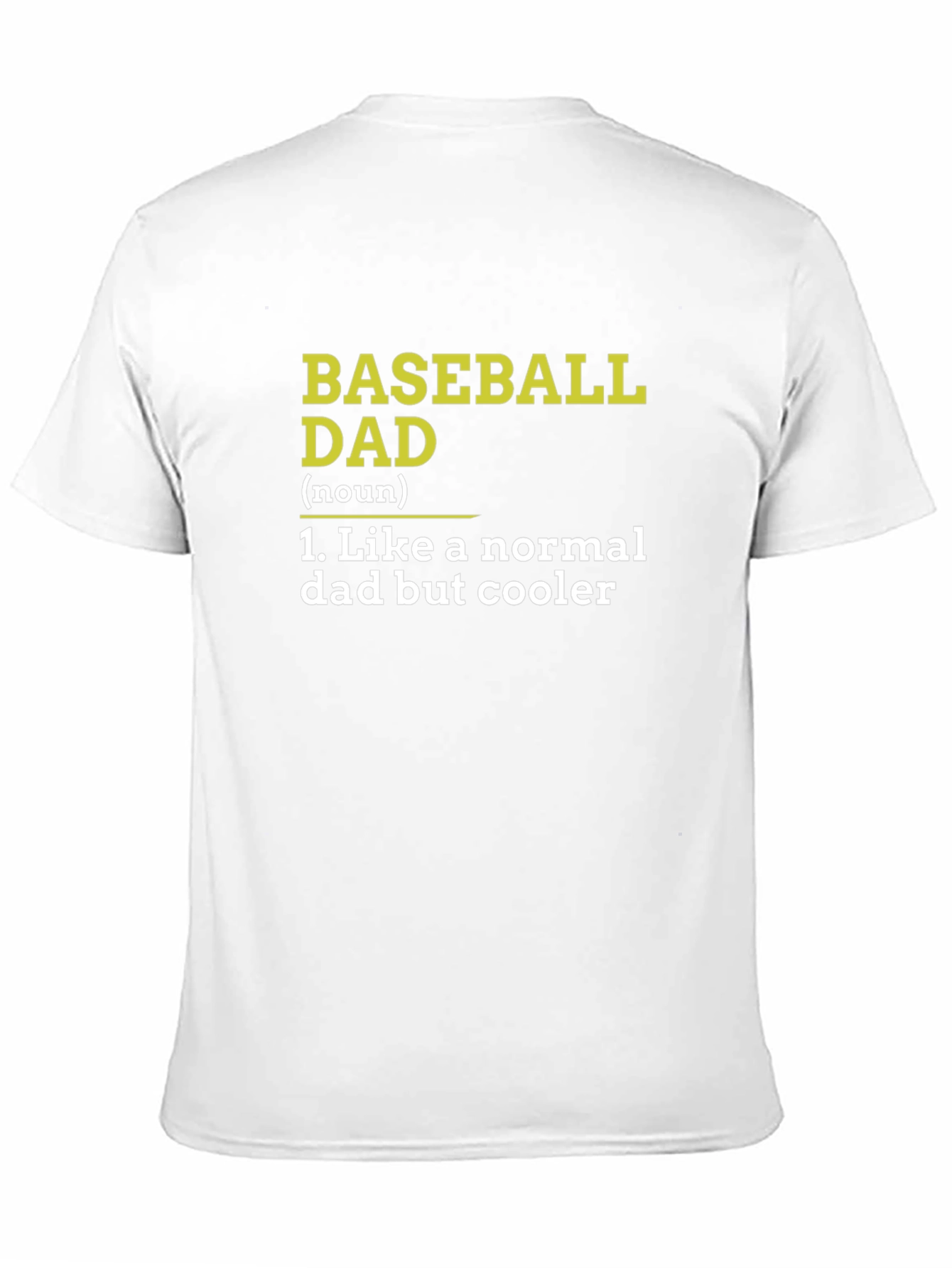 Baseball Dad T-Shirt - Cool Fathers Day Gift