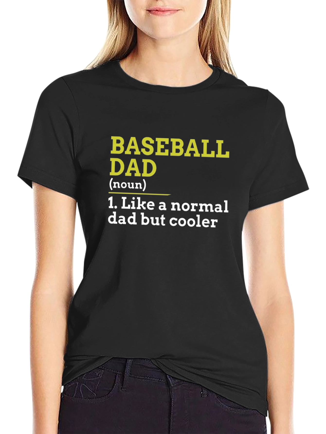 Baseball Dad T-Shirt - Cool Fathers Day Gift