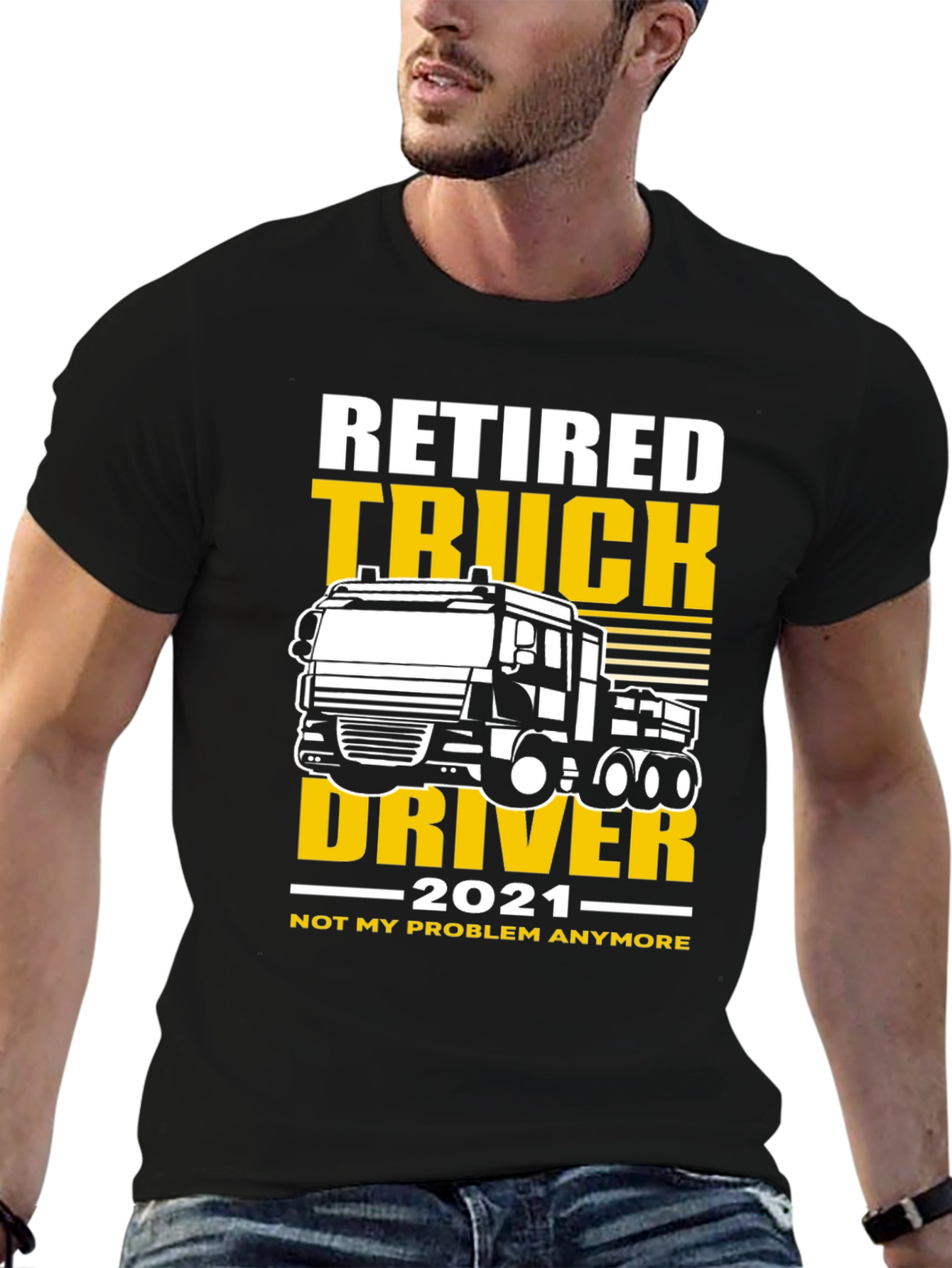 Retired Truck Driver 2021 T-Shirt