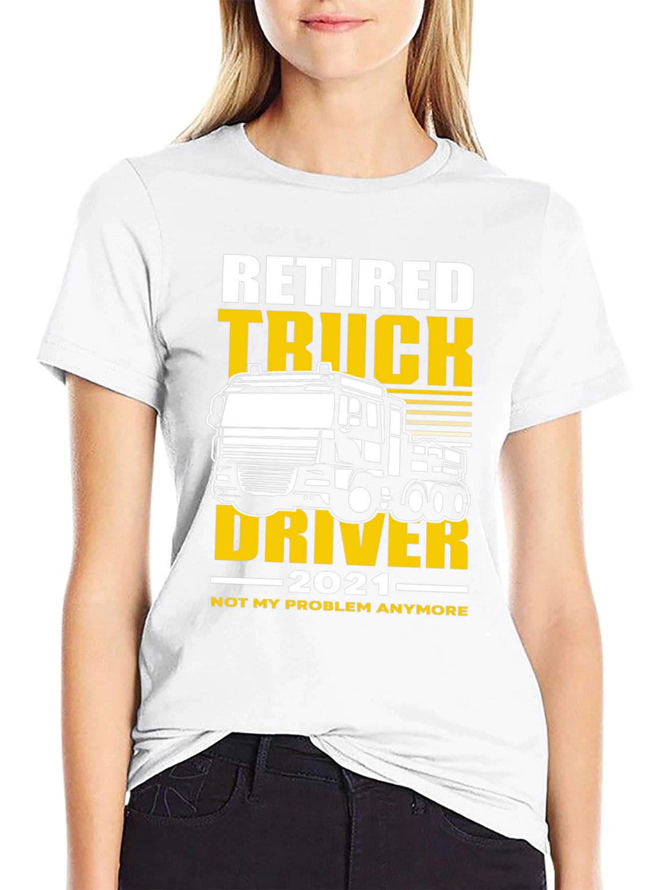 Retired Truck Driver 2021 T-Shirt