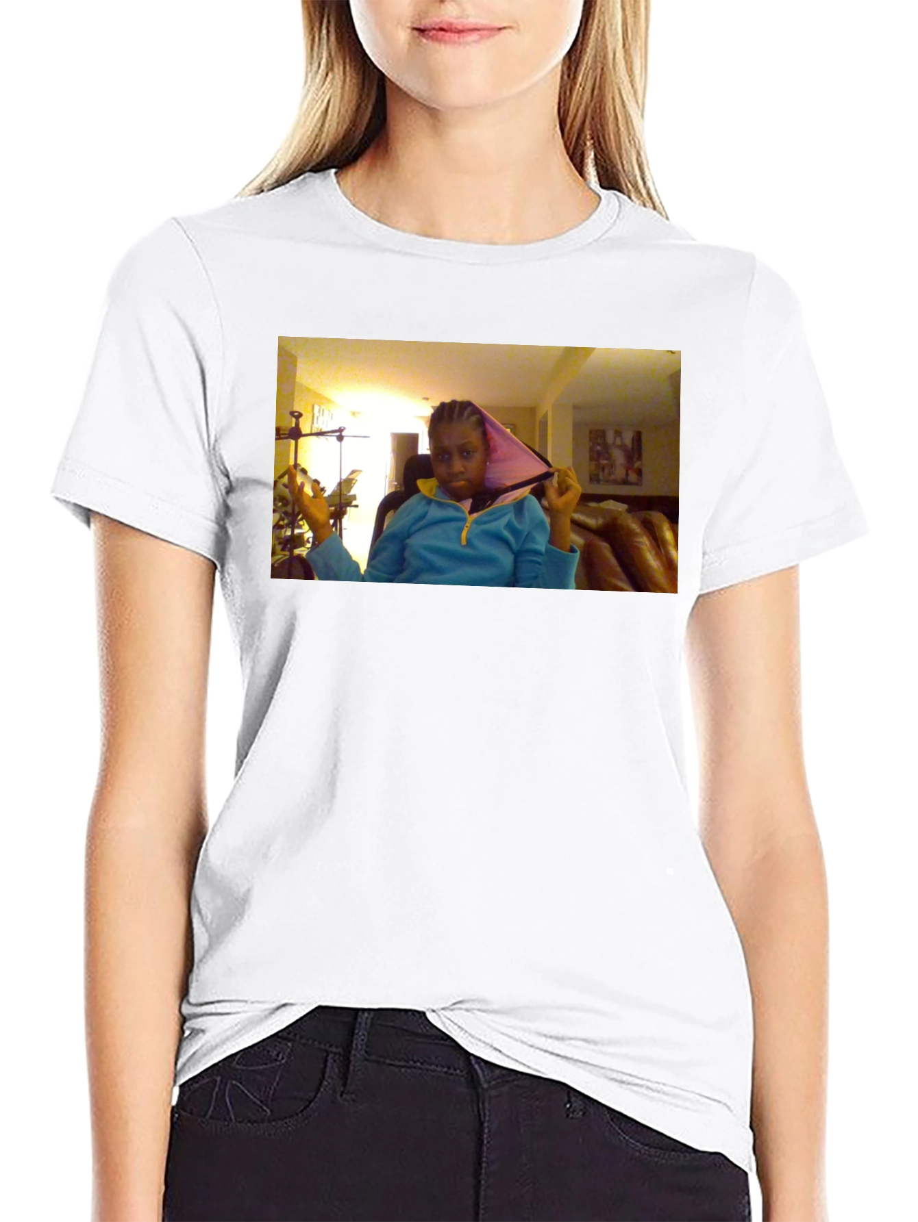 Novelty T-Shirt with Unique Graphic