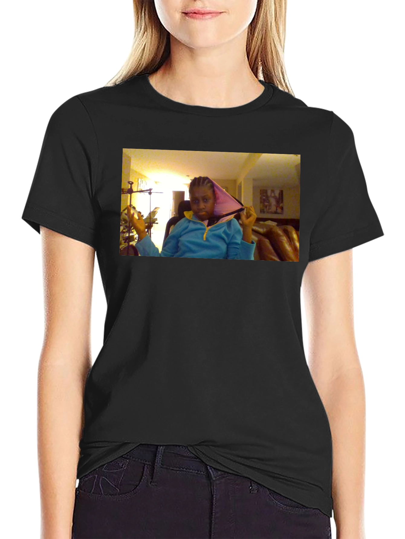 Novelty T-Shirt with Unique Graphic