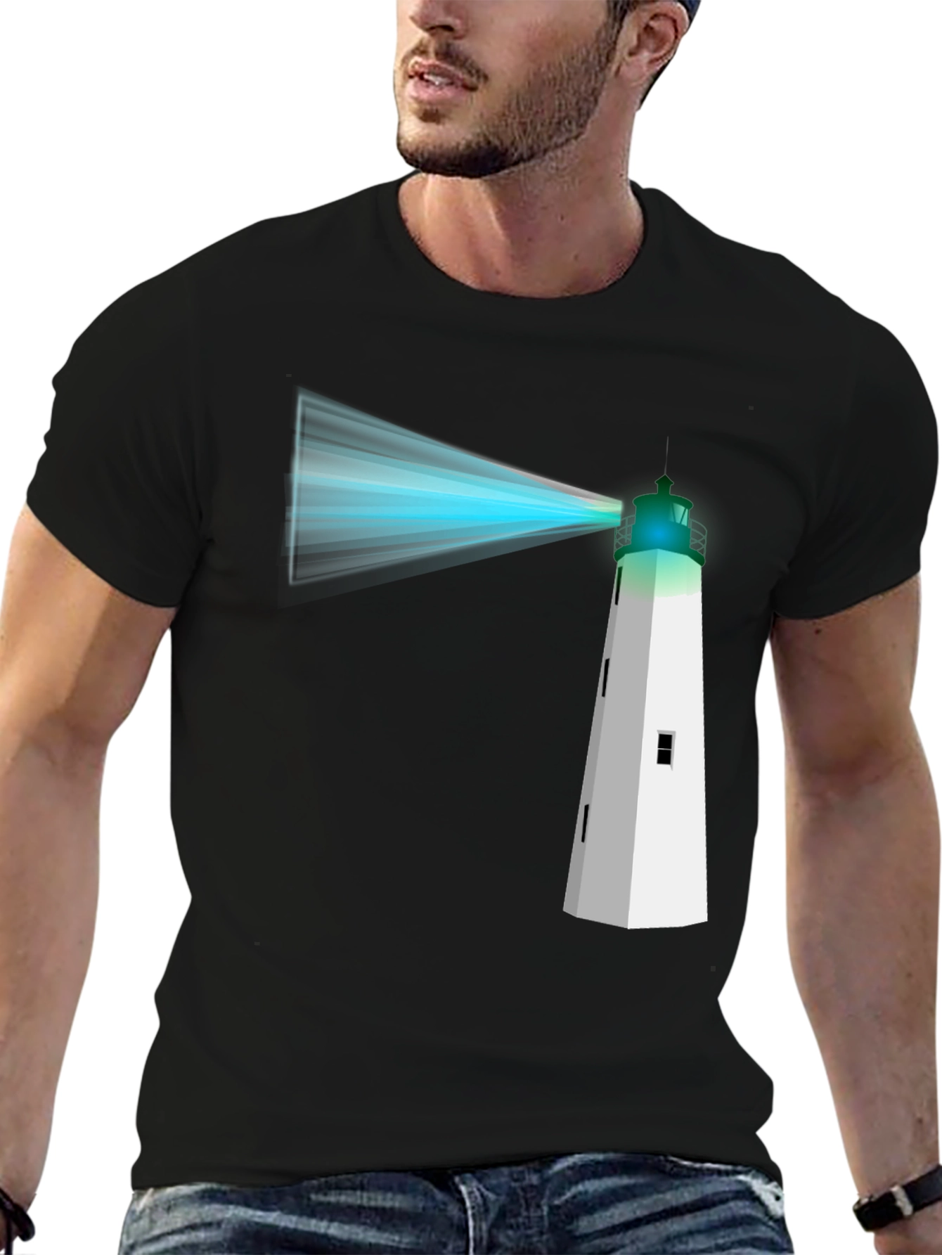 Lighthouse Graphic Tee - Stylish & Unique!
