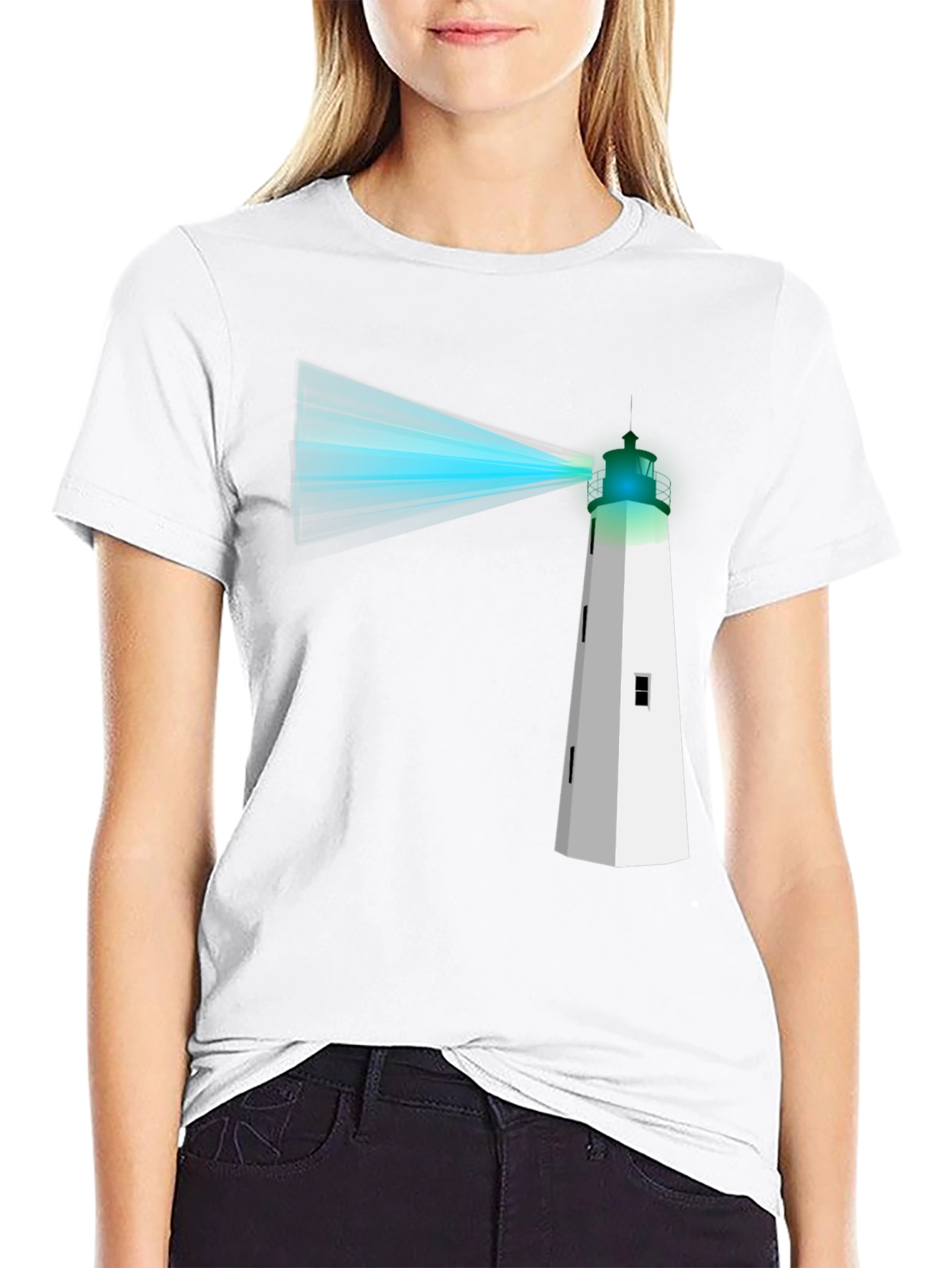 Lighthouse Graphic Tee - Stylish & Unique!